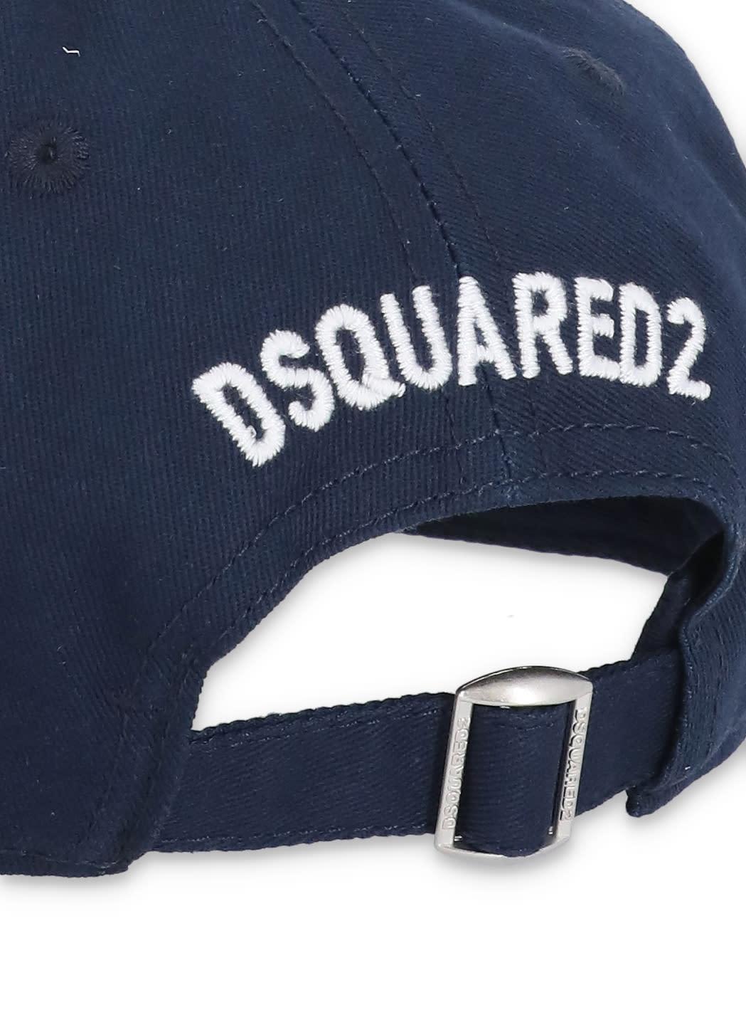 Mens Hats DSquared² Hats Save 65% DSquared² Cotton Hat in Blue for Men 