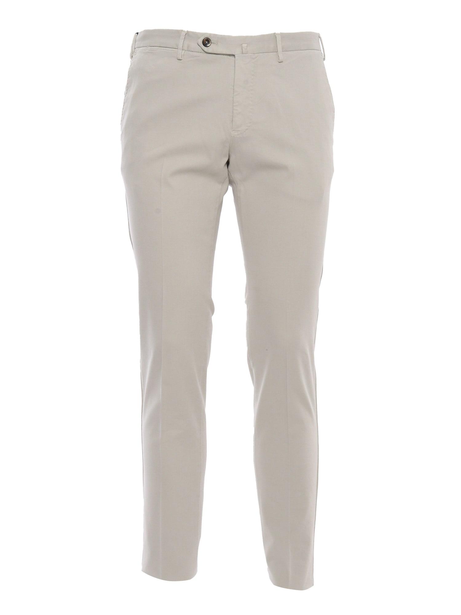 PT01 Super Slim Chino Pants in Gray for Men | Lyst
