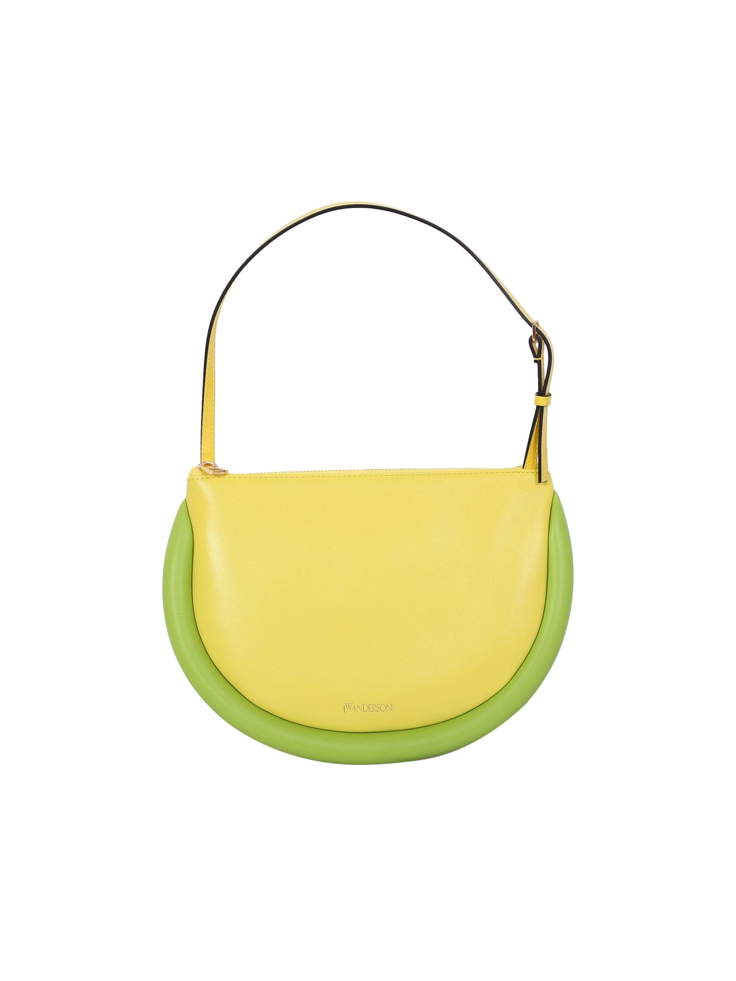 JW Anderson Bumper Moon Lime/ Yellow Bag | Lyst