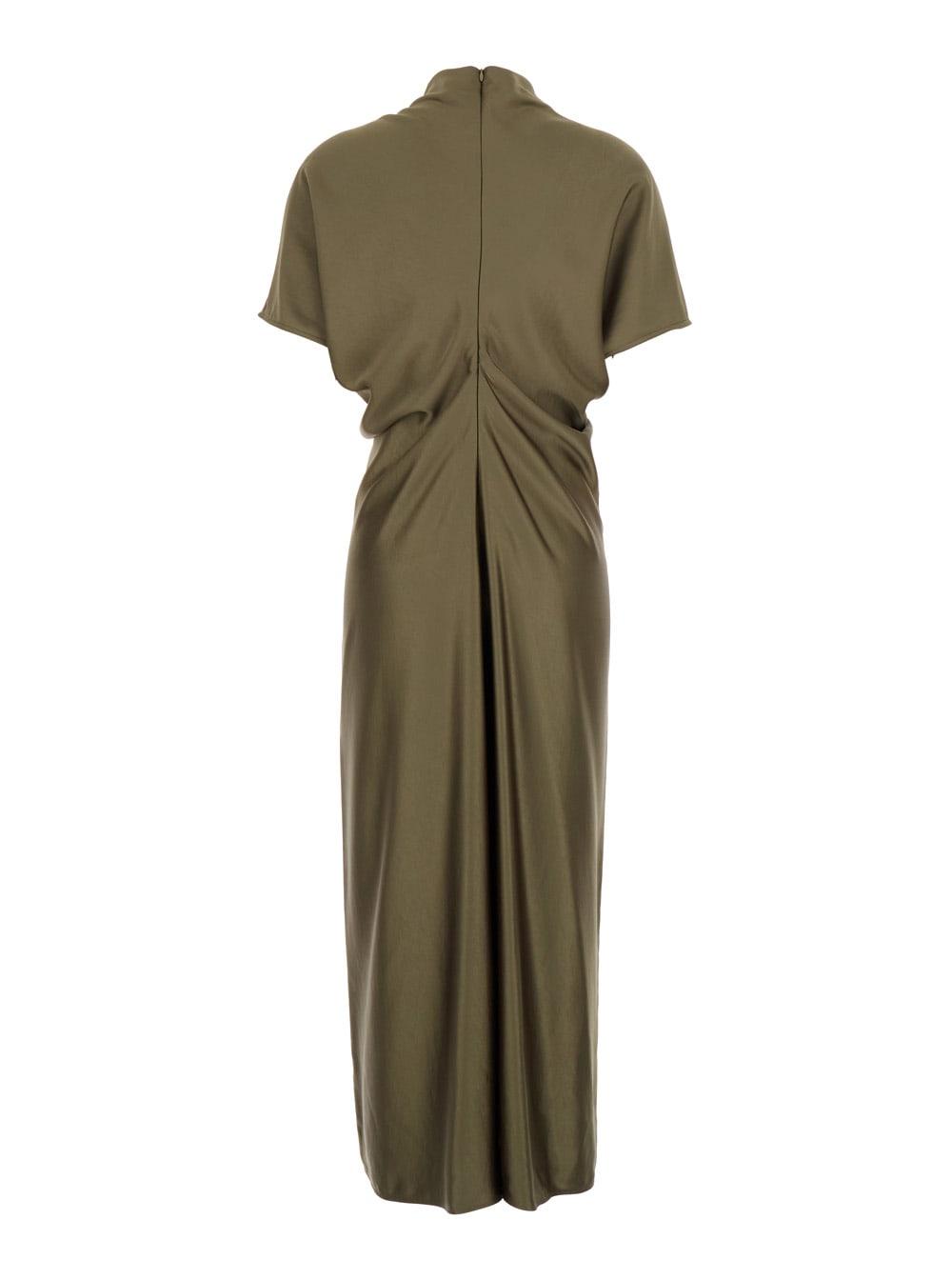 ワンピース FEDERICA TOSI FW25 ABITO SBIECO RASO VISCOSA (31211 31018) FEDERICA TOSI Casual and day dresses for Women | Online Sale