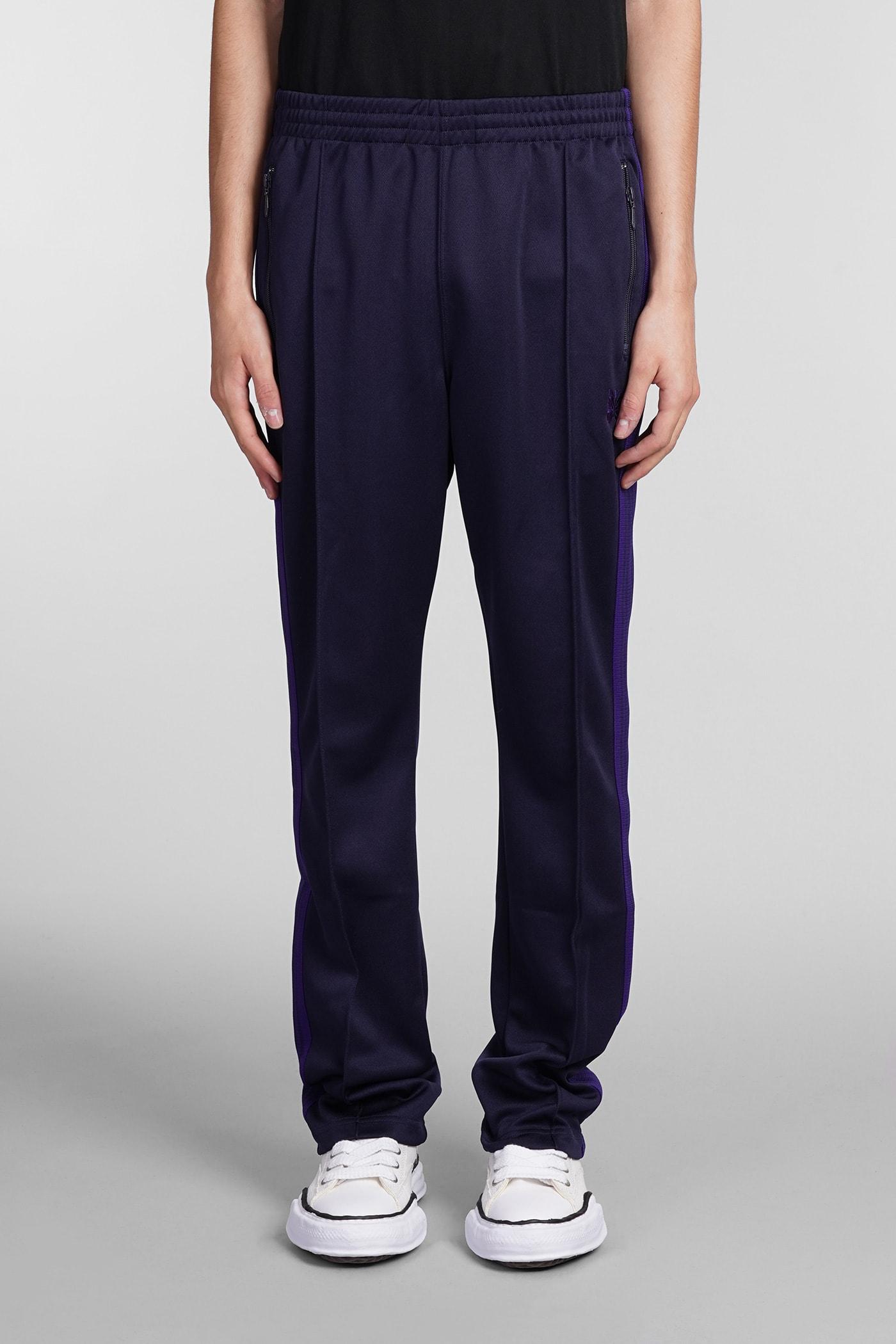 Blue polyester pants 2025
