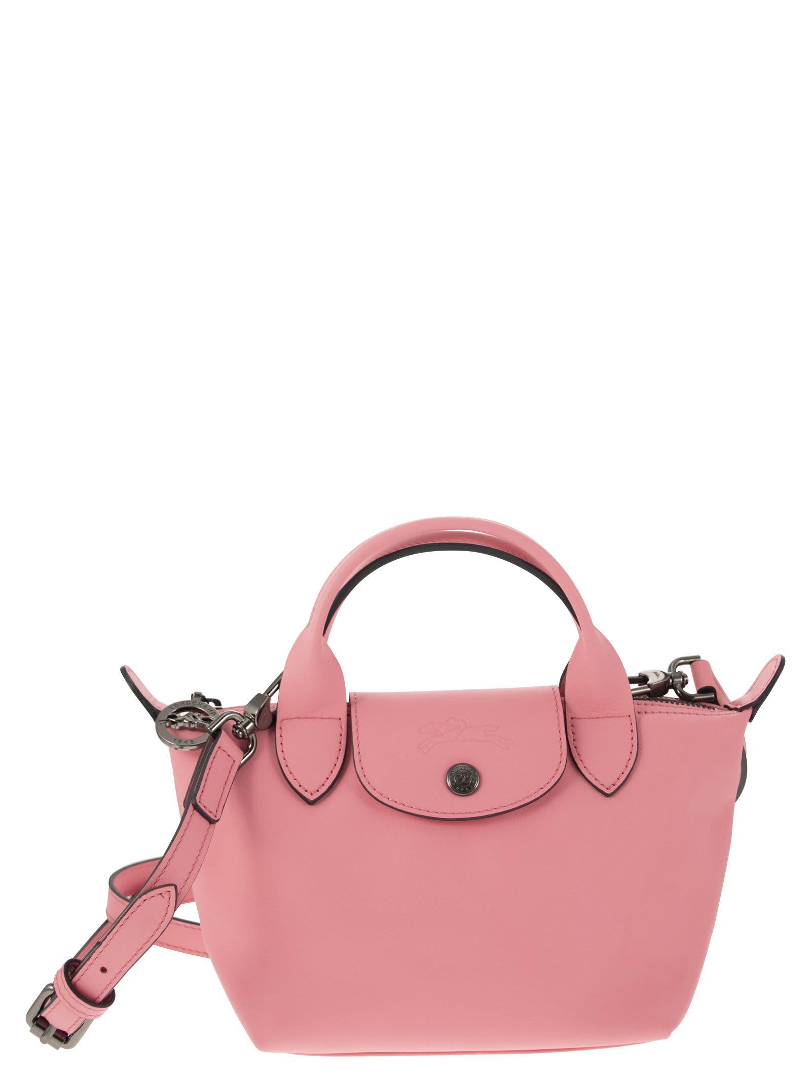 Longchamp - Women's Le Pliage Xtra - Handbag Top Handle Bag - Pink - Leather