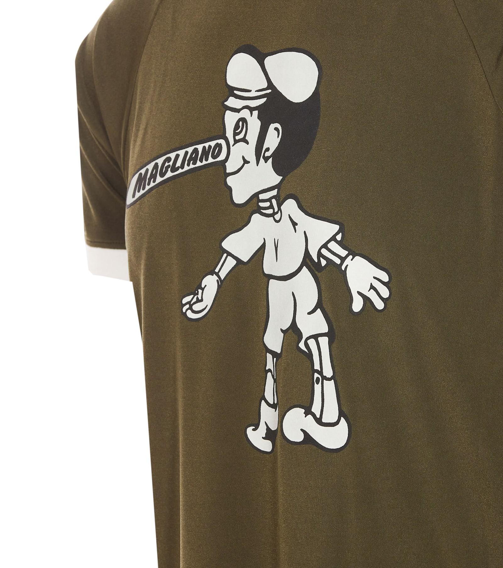 Magliano Britpop T-Shirt in Green for Men | Lyst UK