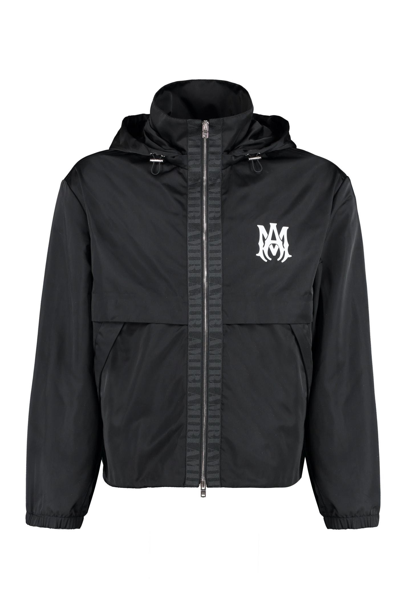 Amiri Nylon Windbreakerjacket in Black for Men Lyst