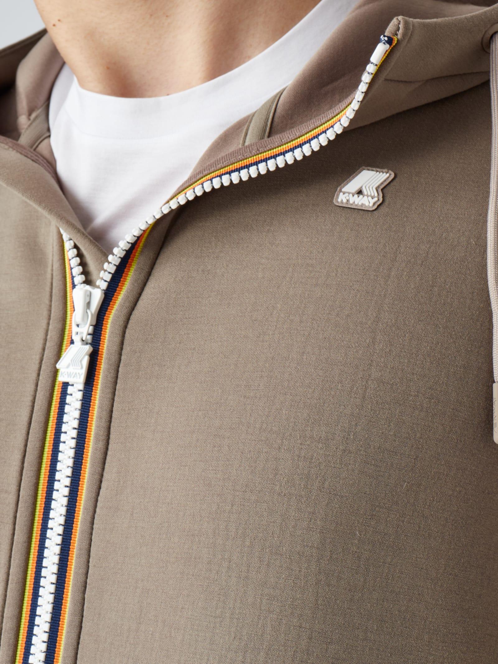 K-Way Rainer Spacer Fleece Jacket Jacket in Natural for Men | Lyst