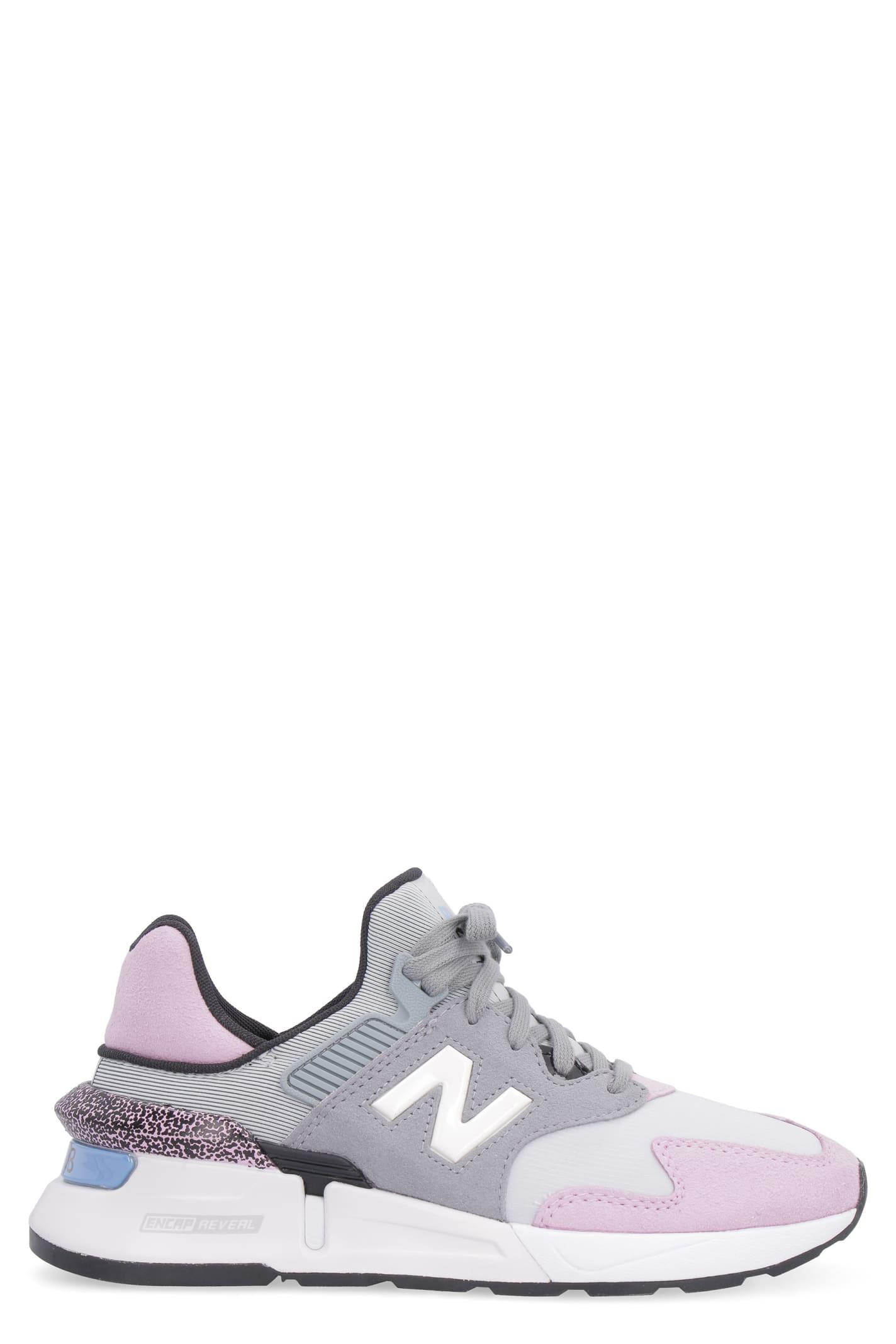 New Balance 997s Techno Fabric And Suede Sneakers | Lyst