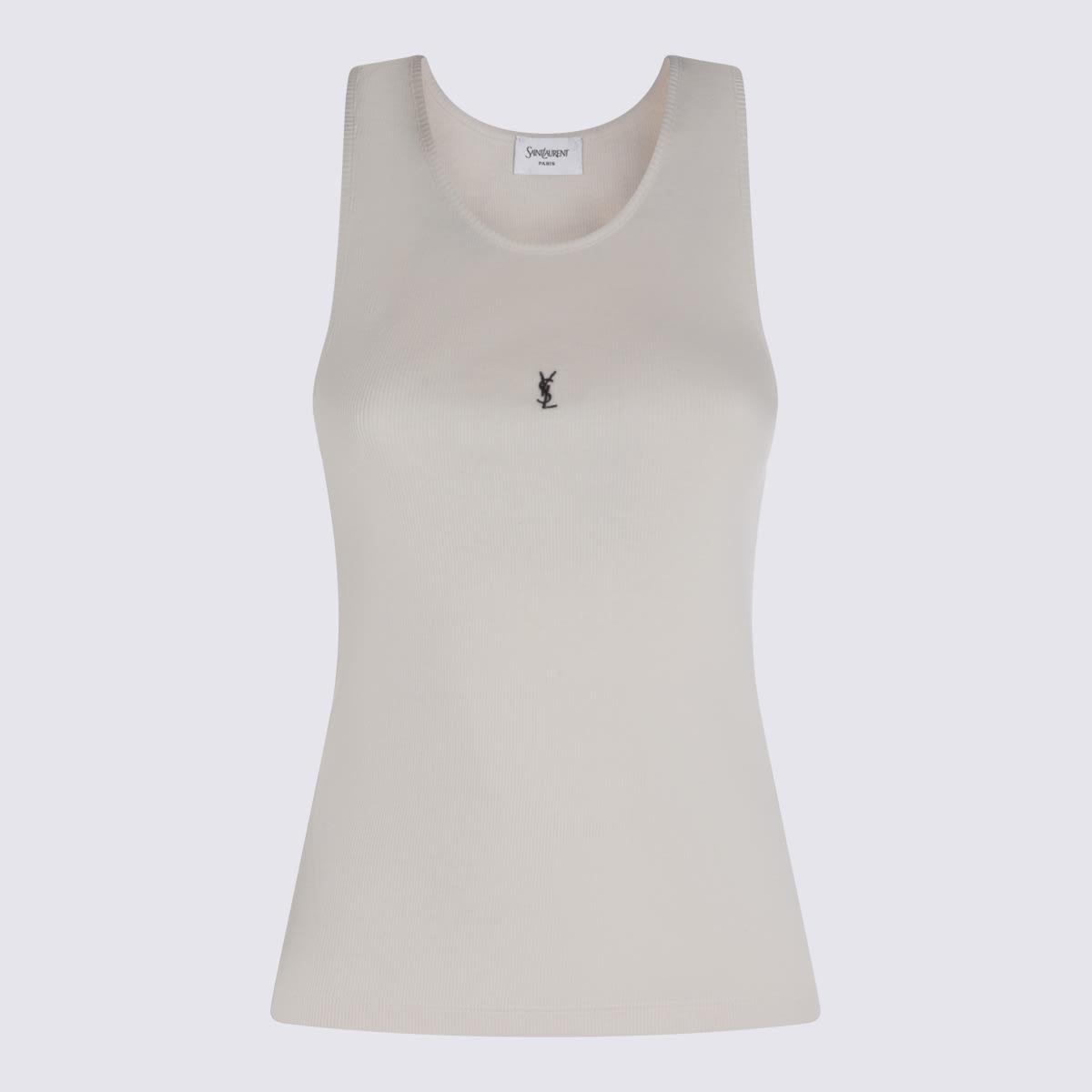 Women's Saint Laurent Sleeveless and tank tops | Lyst