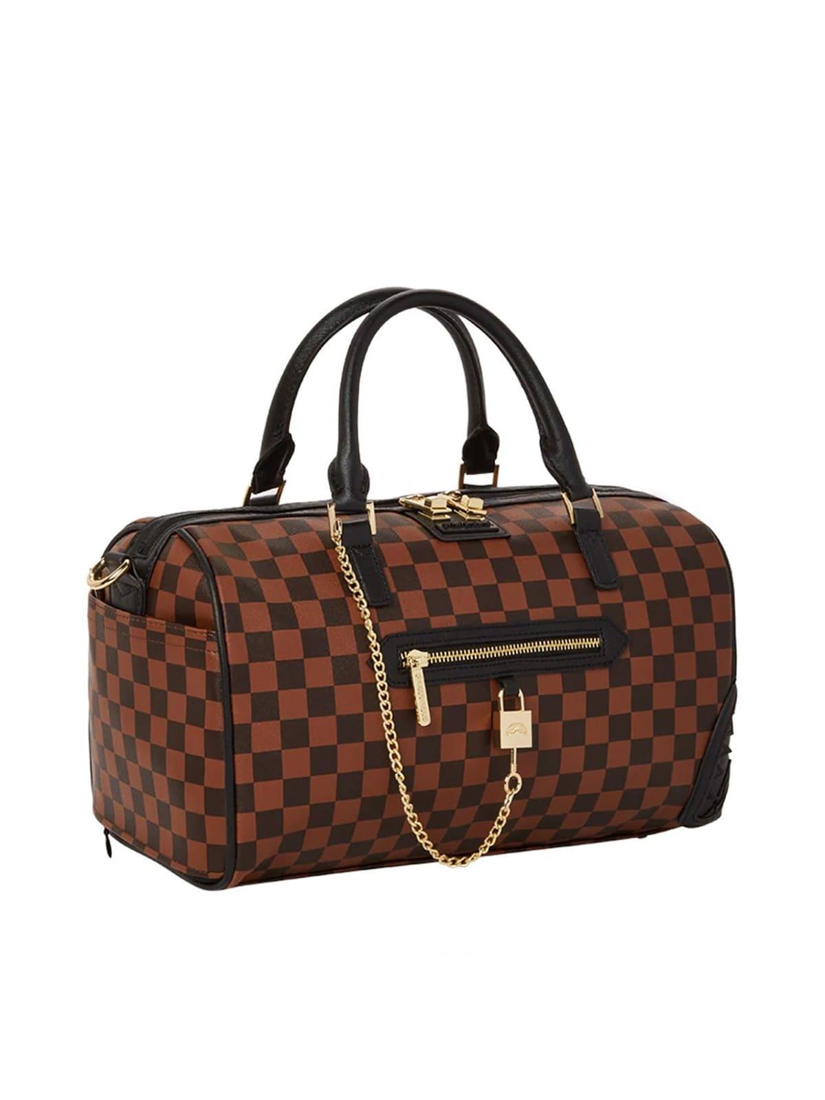 Sprayground Henny Sip Lock Mini Duffle Bag in Brown for Men Mens Bags Gym bags and sports bags 