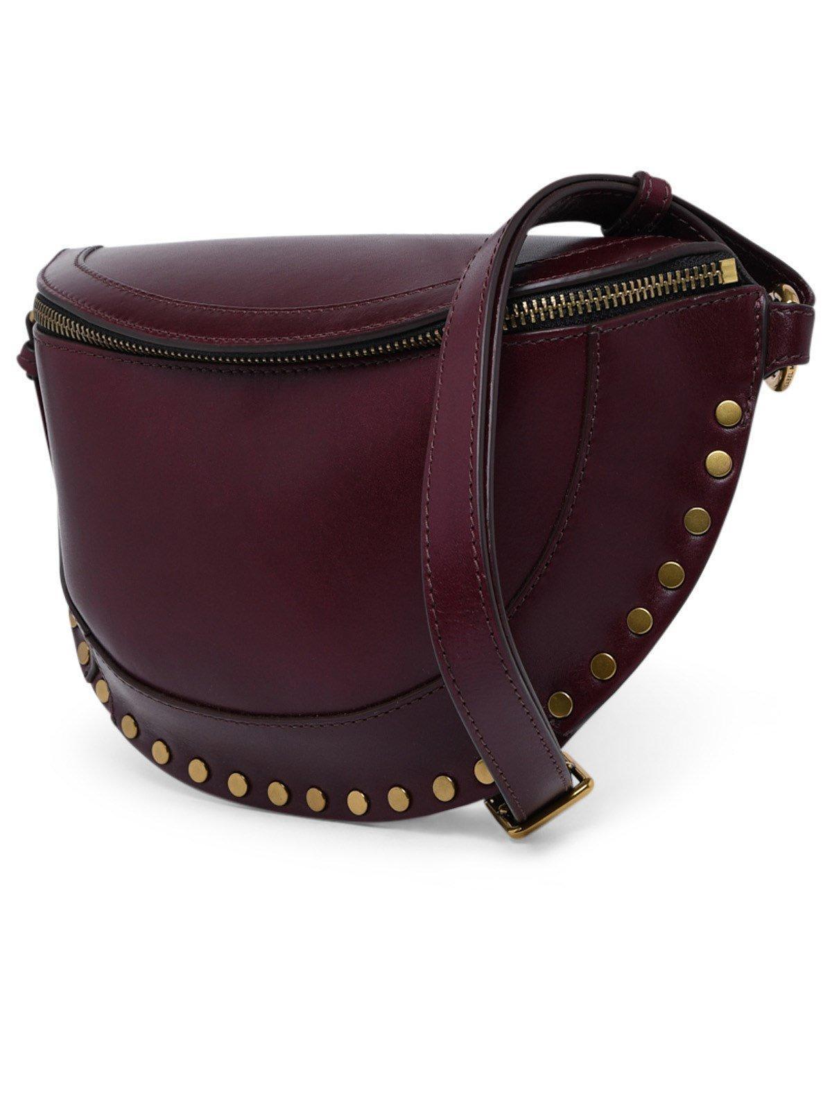 Isabel Marant Skano Belt Bag in Purple | Lyst