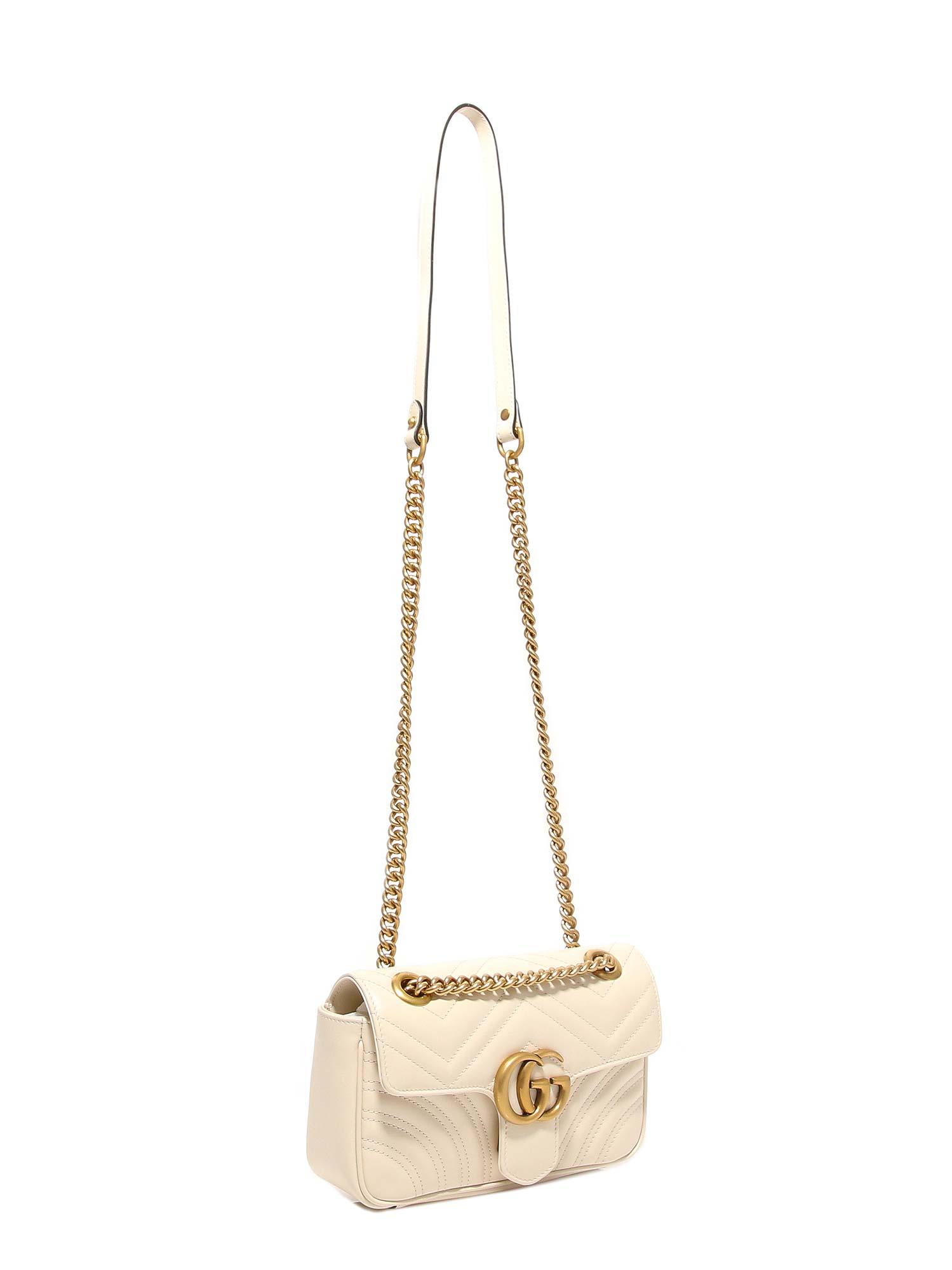 Gucci GG Marmont in Natural Lyst UK