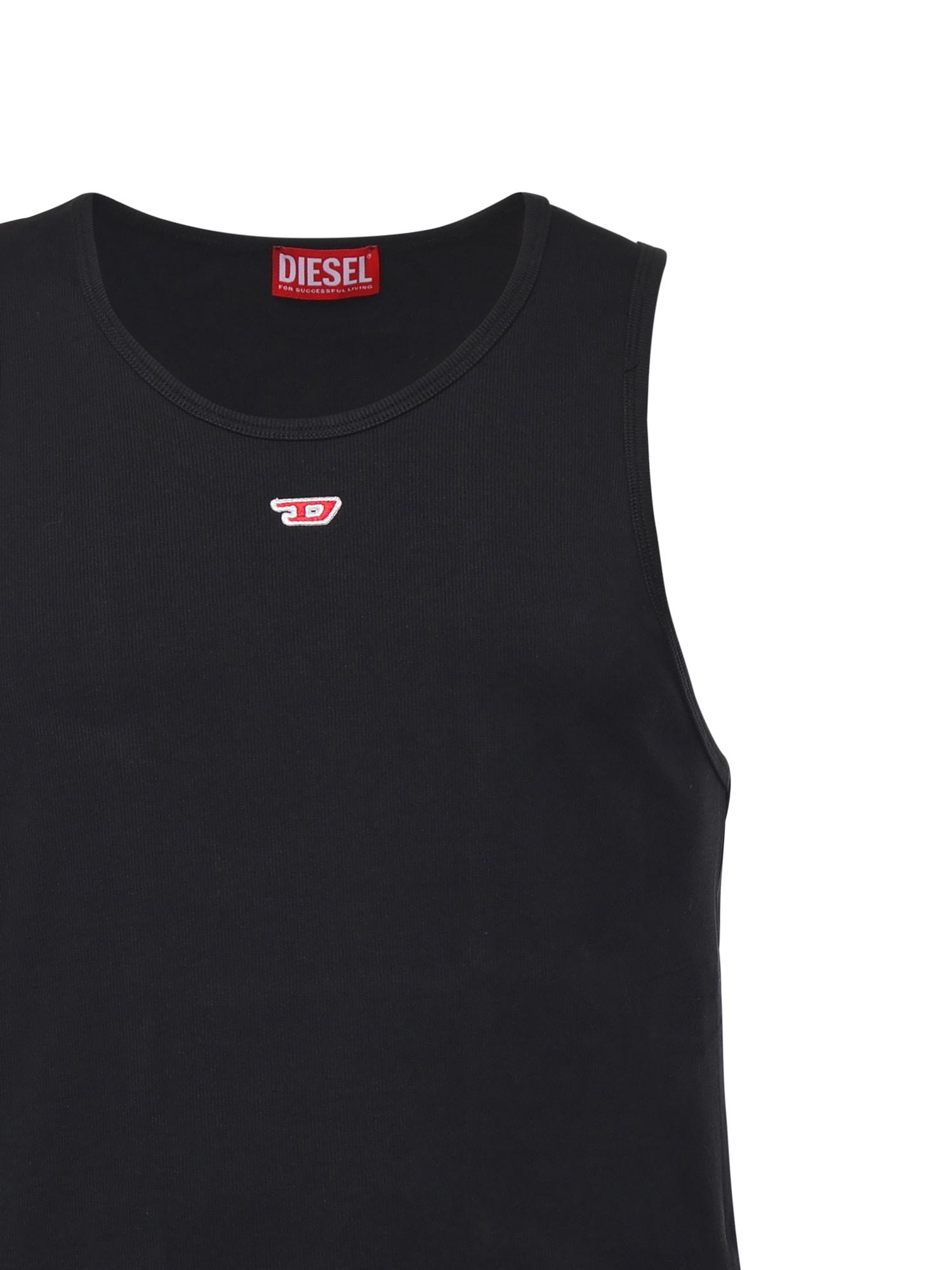 DIESEL Men's Sleeveless Knit Tシャツ DIESEL Men's Sleeveless Knit Tシャツ DIESEL Sleeveless t
