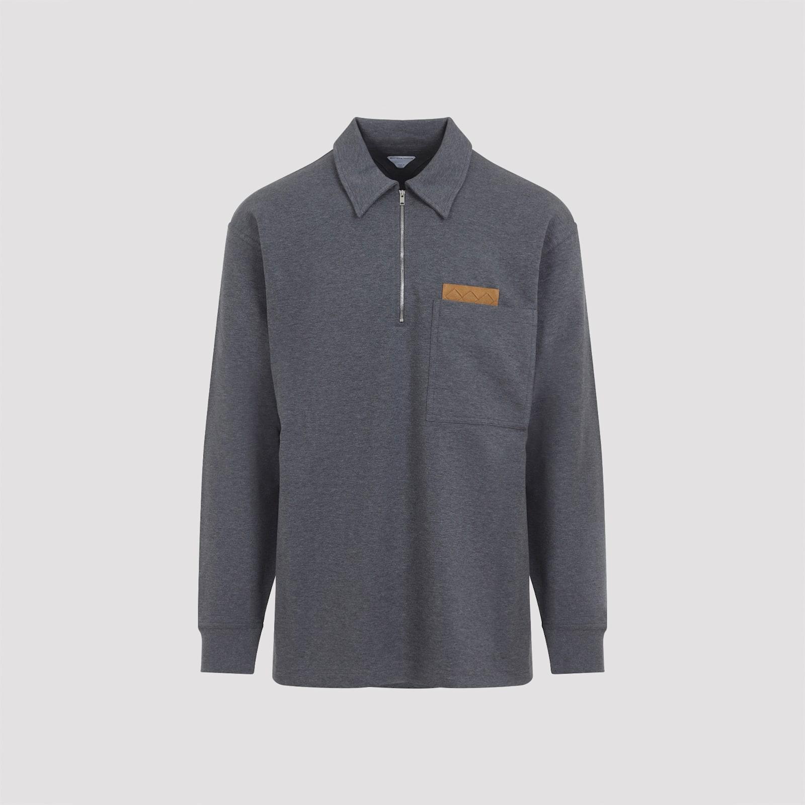 Tシャツ・カットソー BOTTEGA VENETA Melange Sand Cotton Polo Shirt Piquet polo shirt | Bottega Veneta | OTTODISANPIETRO