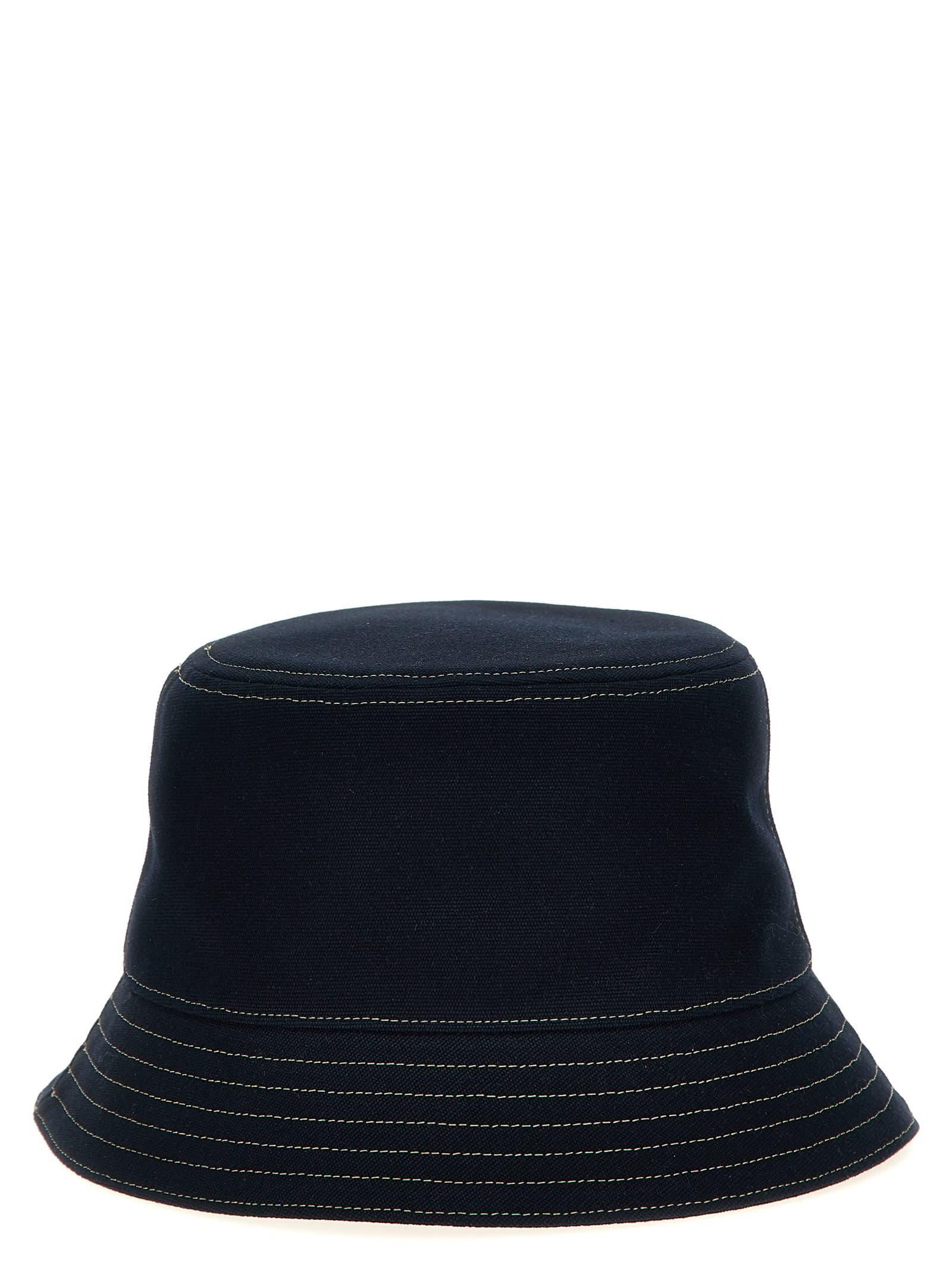 ハット GUCCI Gucci coat of arms bucket hat Gucci Coat Of Arms Bucket Hat in Blue for Men | Lyst
