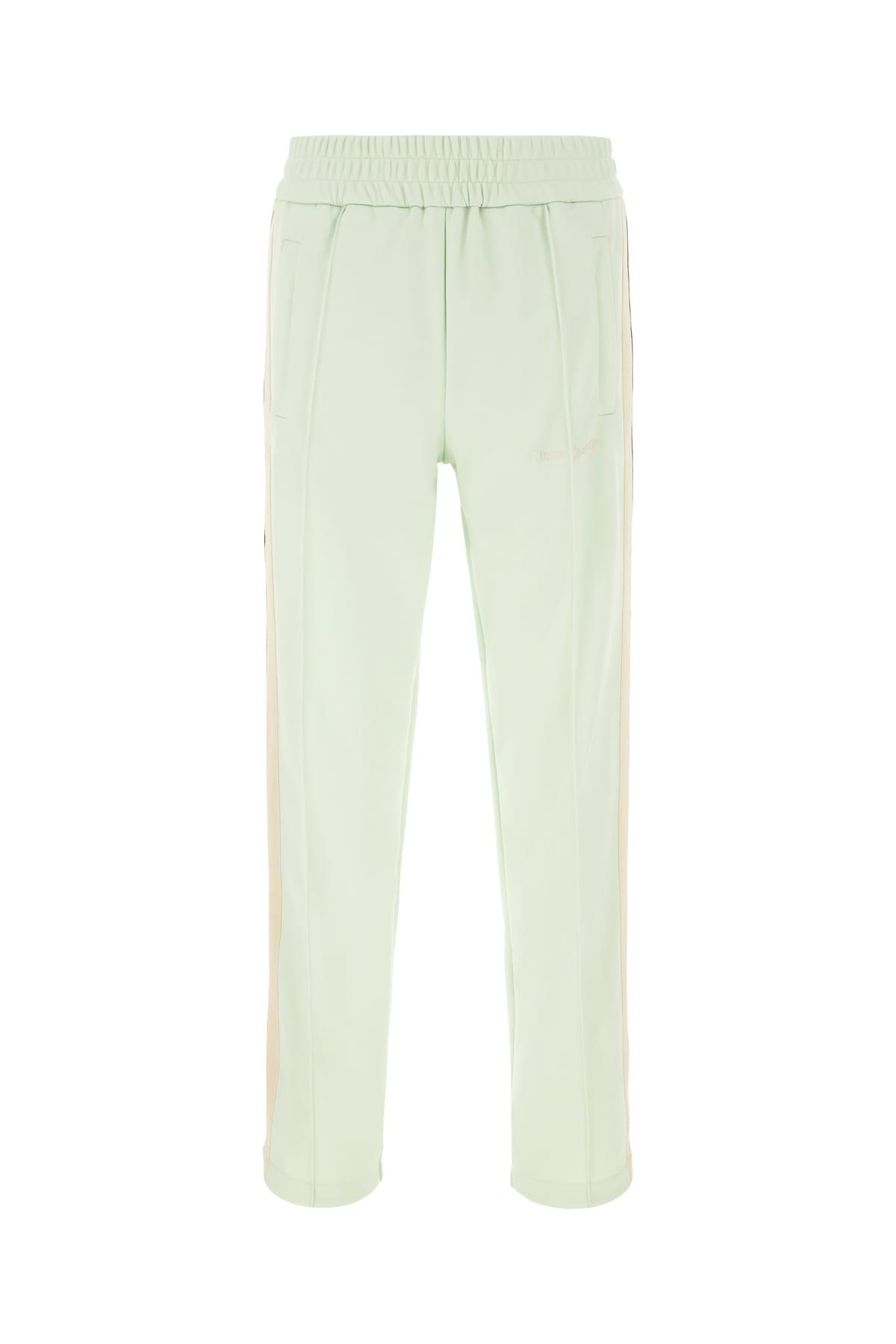 Palm Angels Mint Polyester Joggers for Men Lyst UK