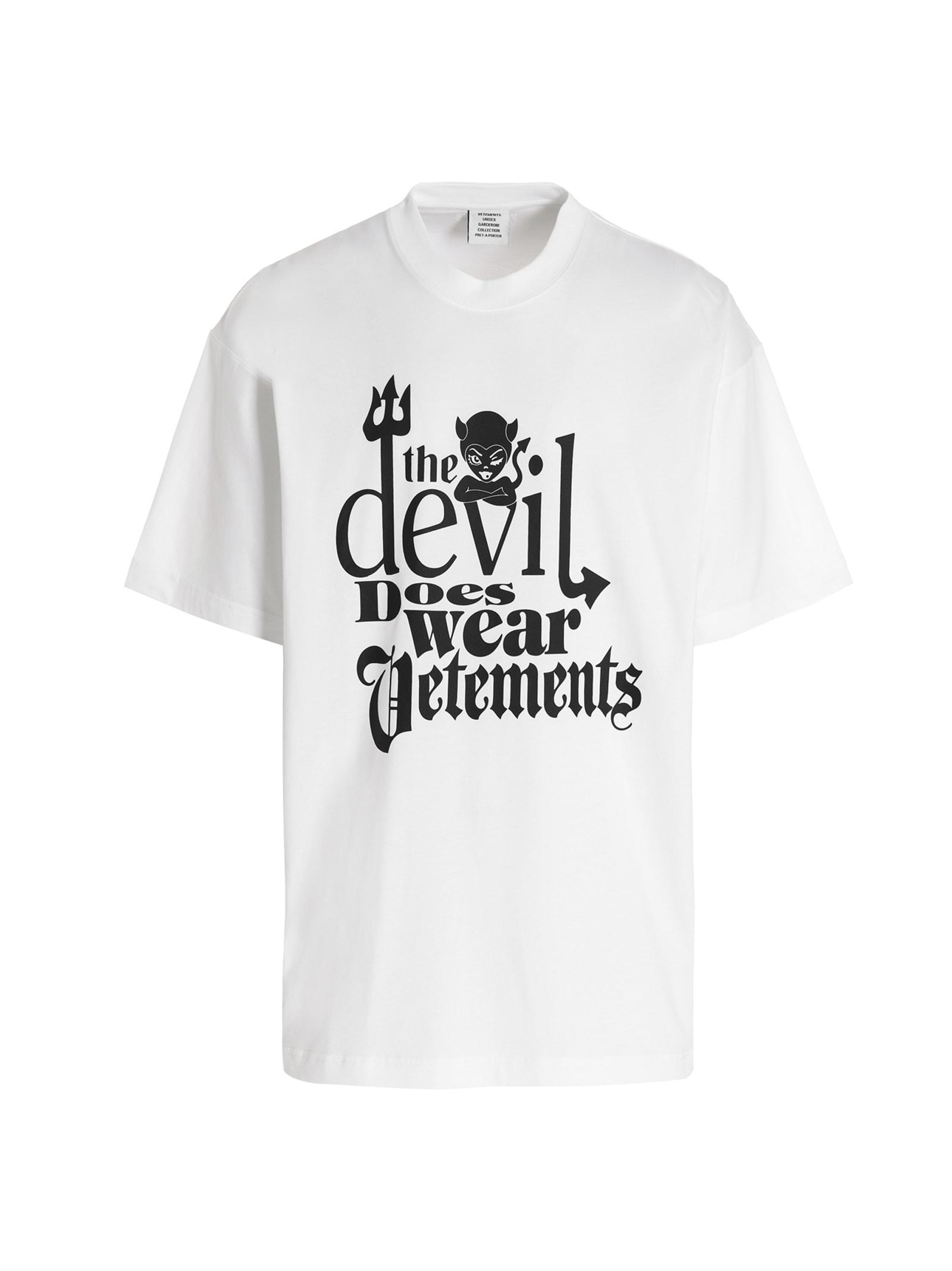 white devil t shirt