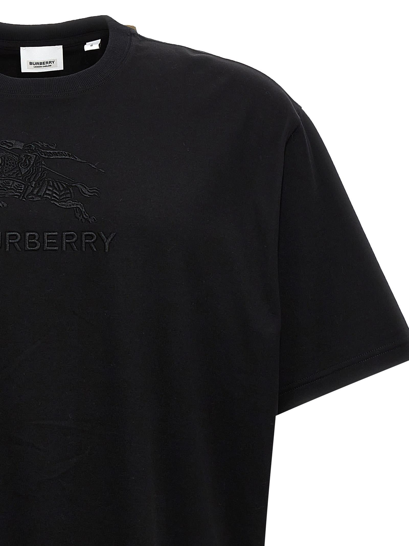 Burberry T-shirt in Black for Men | Lyst