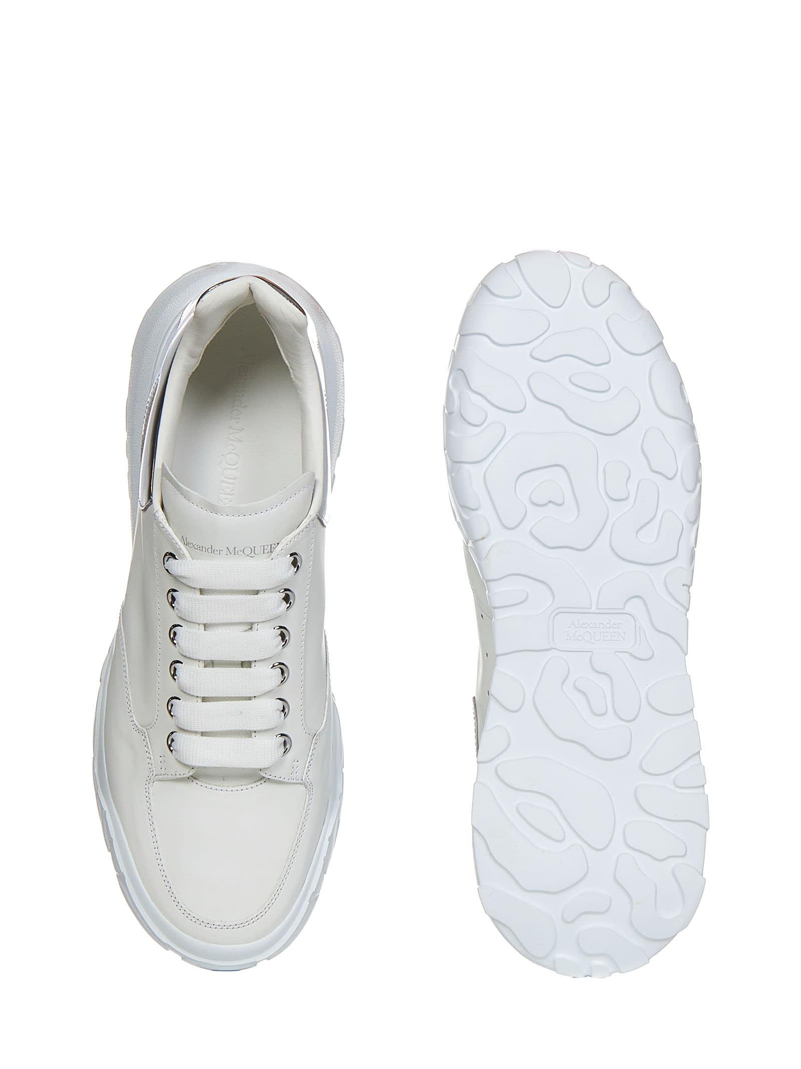 Alexander McQueen Court Sneakers in White for Men | Lyst