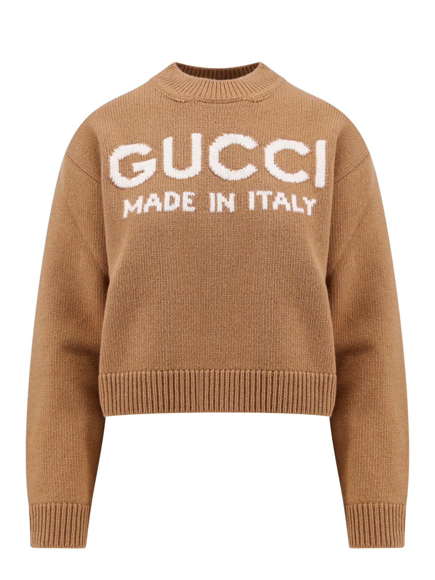 Gucci tan deals sweater