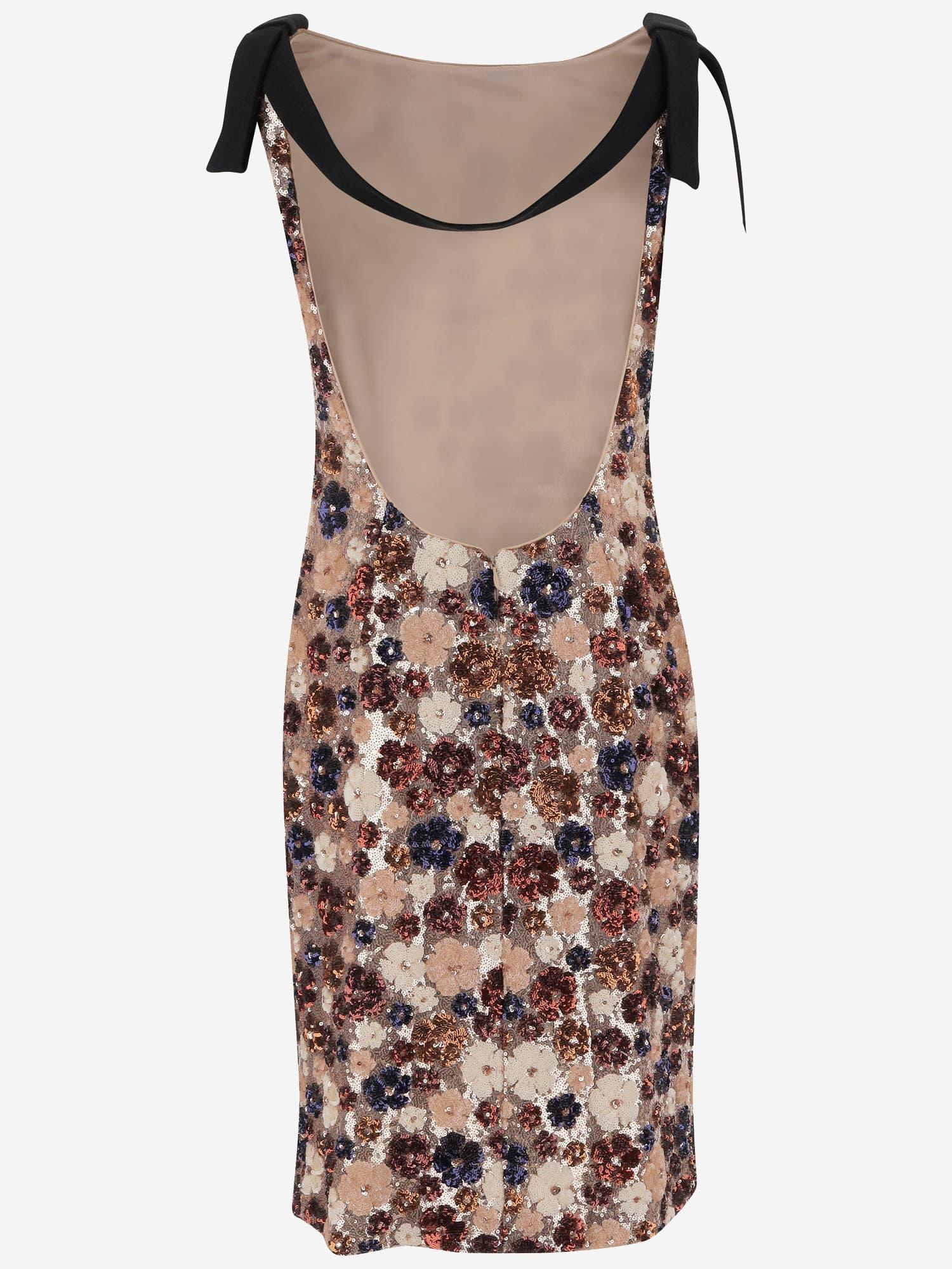 N°21 Dress With Floral Paillettes Pattern N°21 Dress With Floral Paillettes Pattern | Lyst