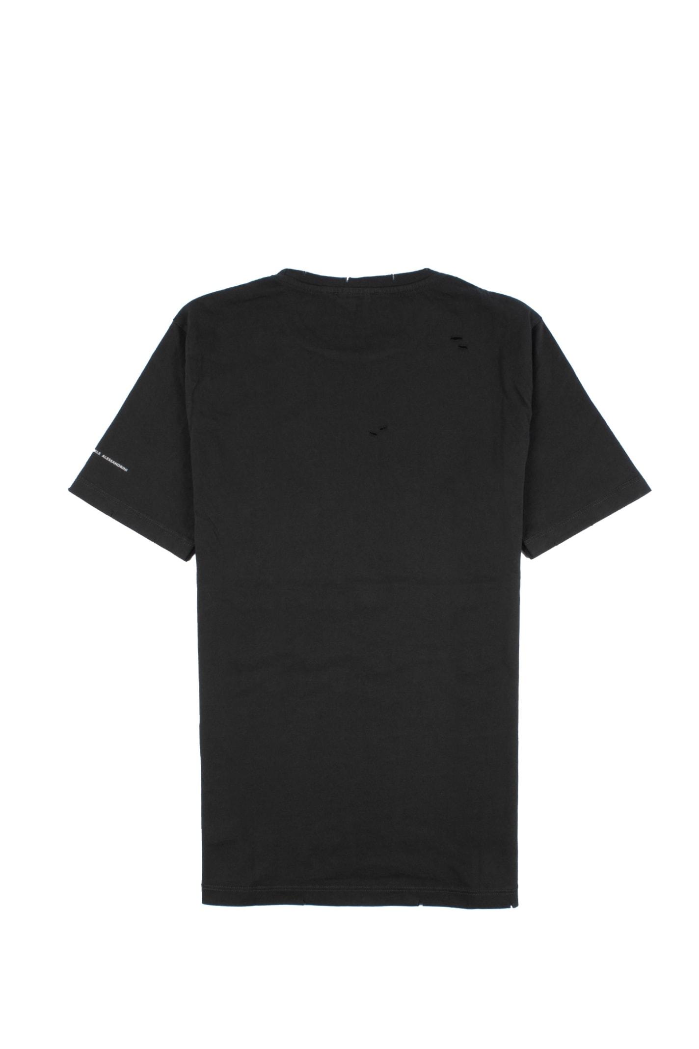 Daniele Alessandrini Cotton T-shirt in Black for Men | Lyst