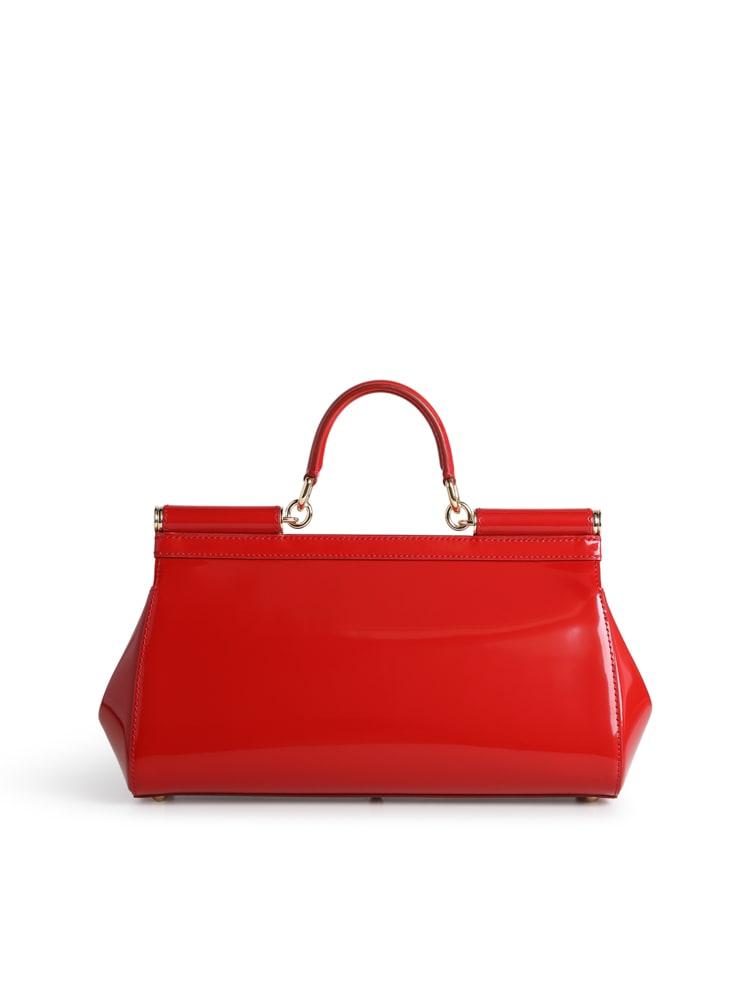 Dolce & Gabbana Medium D&g Sicily Bag in Red | Lyst