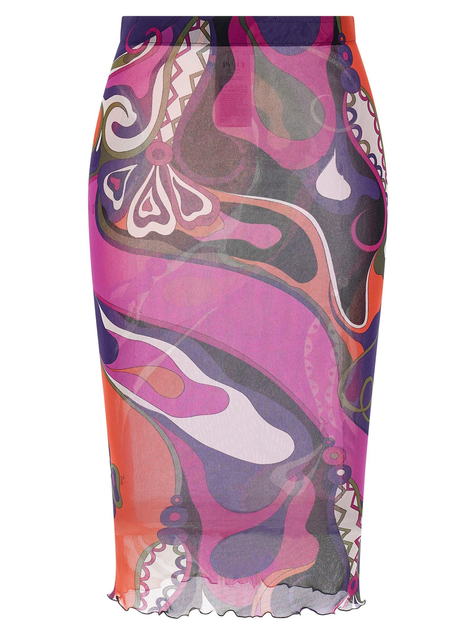 EMILIO PUCCI タイトスカート 41RV10 ピンク系 EMILIO PUCCI タイトスカート 41RV10 ピンク系 - メルカリ