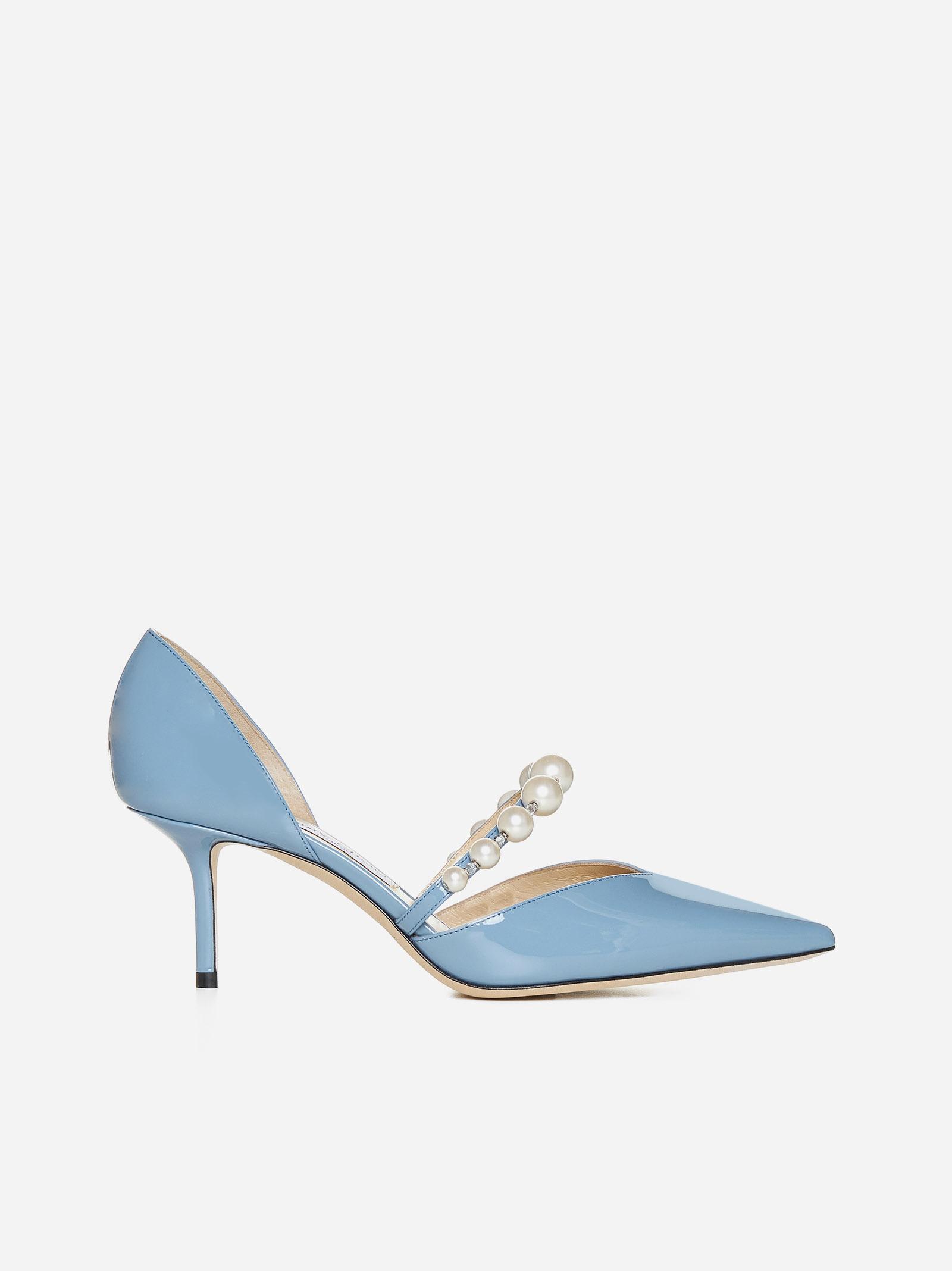 【新品】JIMMY CHOO　ブルー　リボンデザイン ジミー チュウと藍の作り手ブアイソウ との日本限定コレクション
