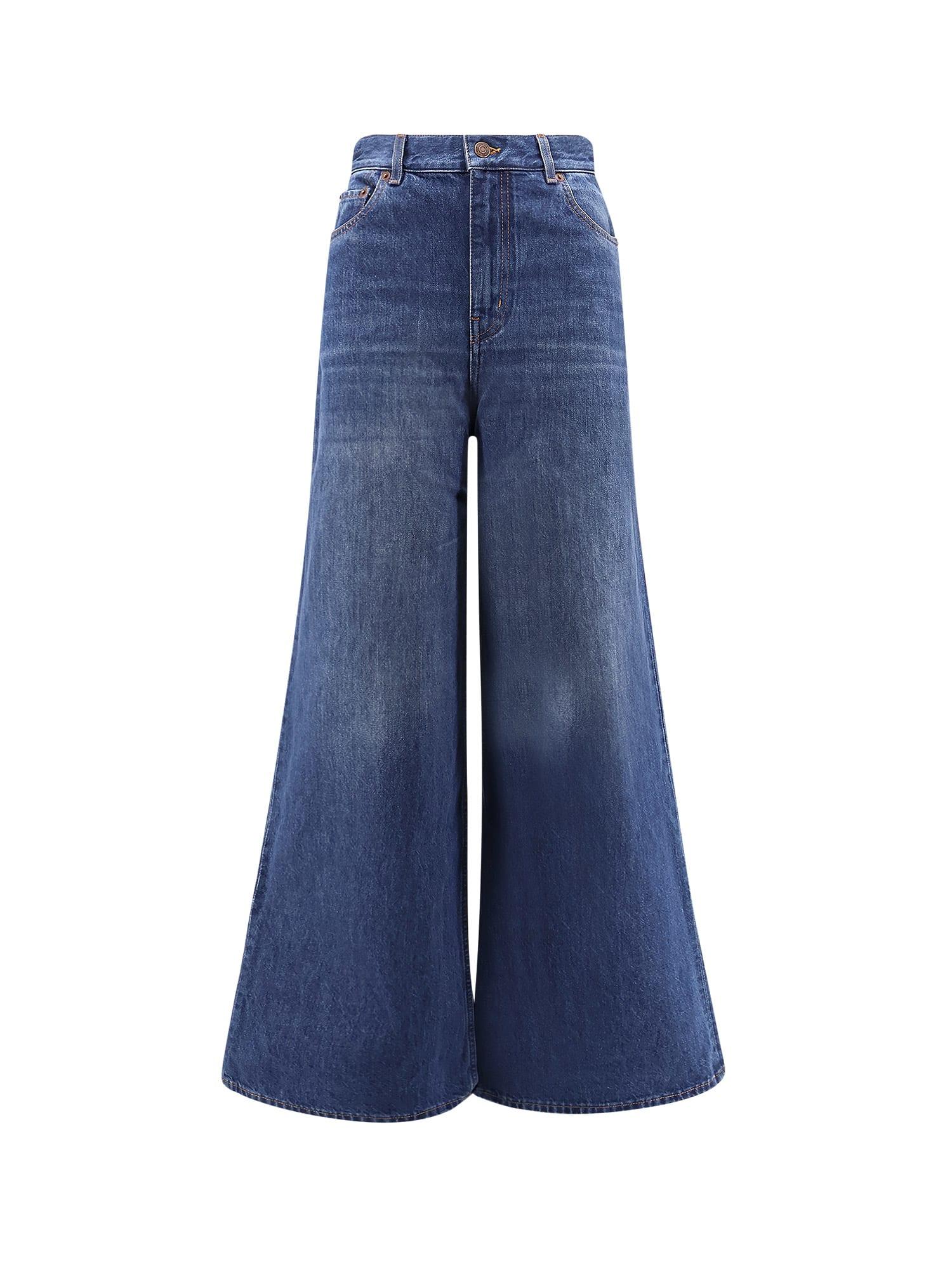 【関税&送料込】Chloe' Organic Cotton Jeans Chloé Organic Cotton Jeans in Blue | Lyst