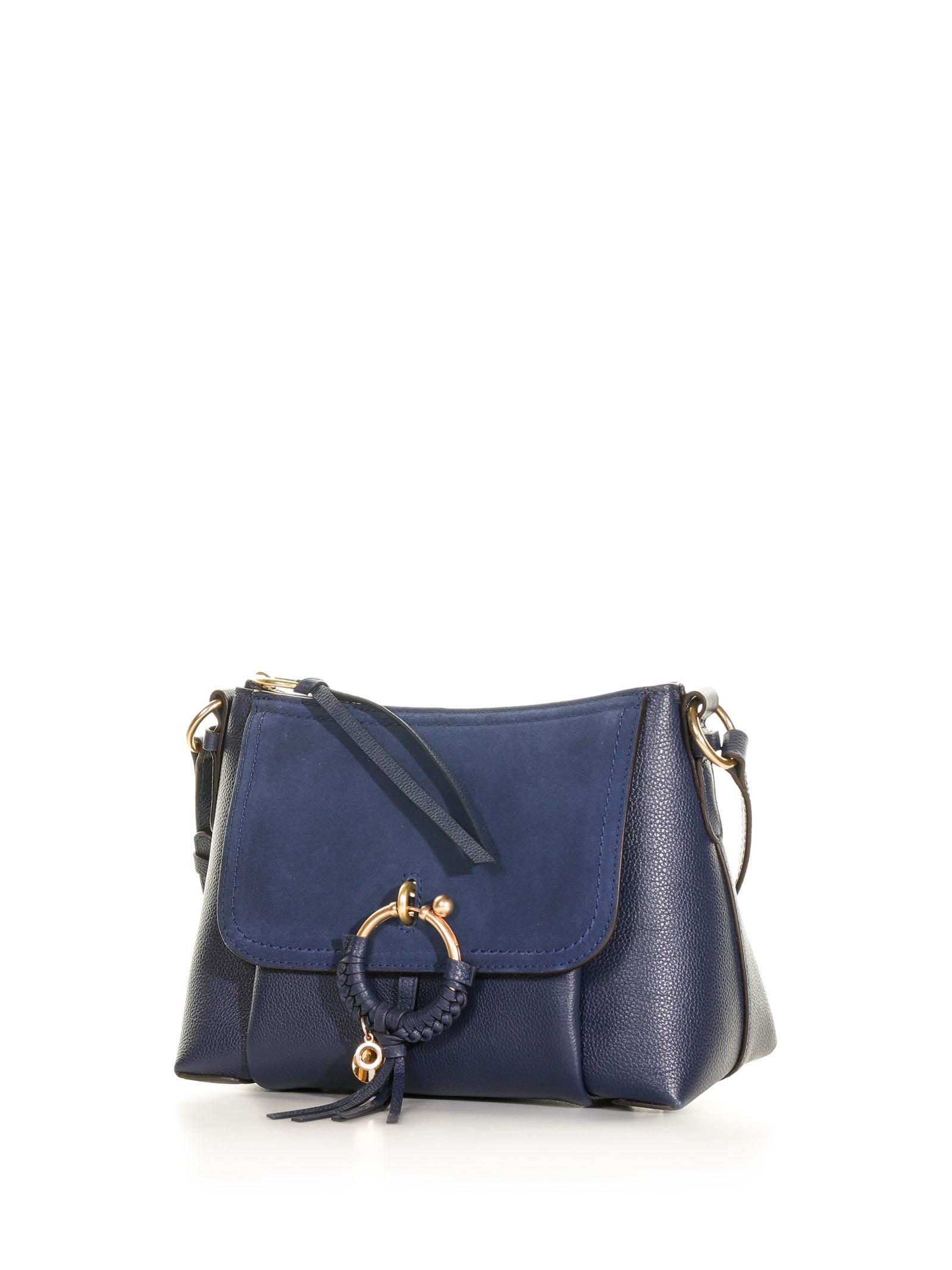 See By Chloé Shoulder Bag In Blue Leather | Lyst