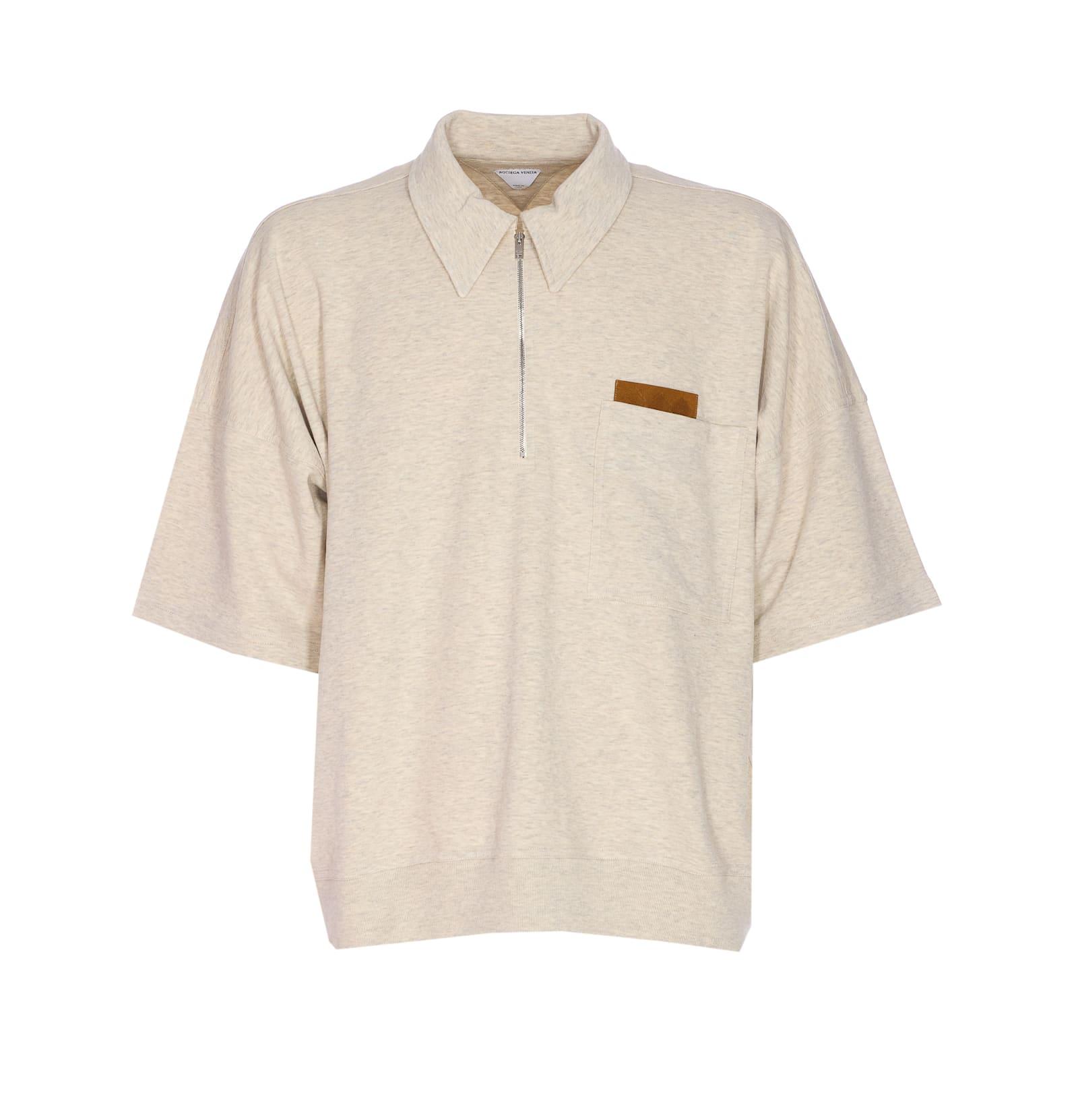 BOTTEGA VENETA◇ポロシャツ/52/コットン/BRD/無地/298313