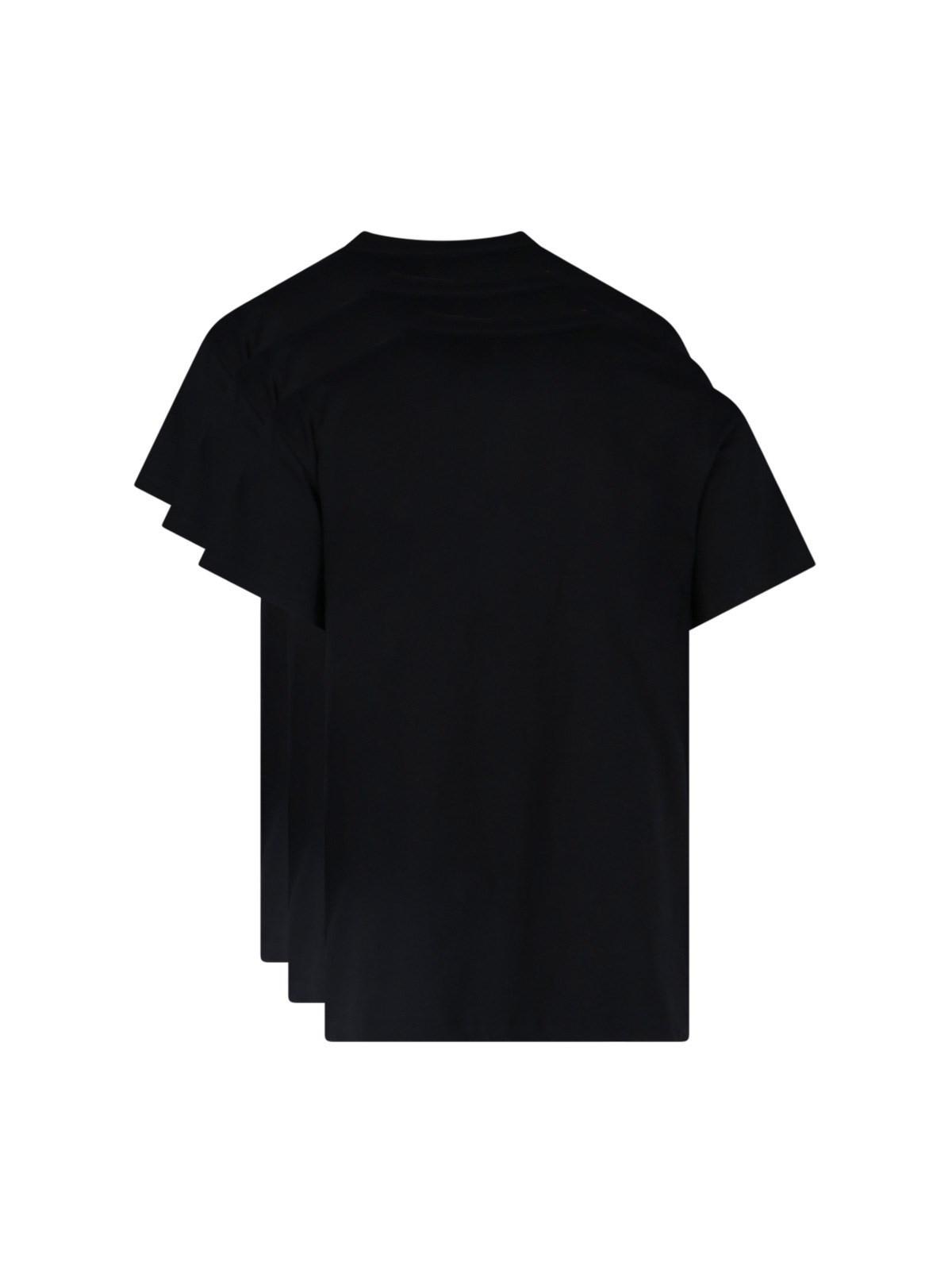 Jil Sander 3-pack T-shirt Set in Black for Men | Lyst