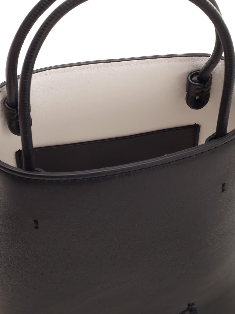 Chloé Sense Micro Bucket Bag in Black | Lyst