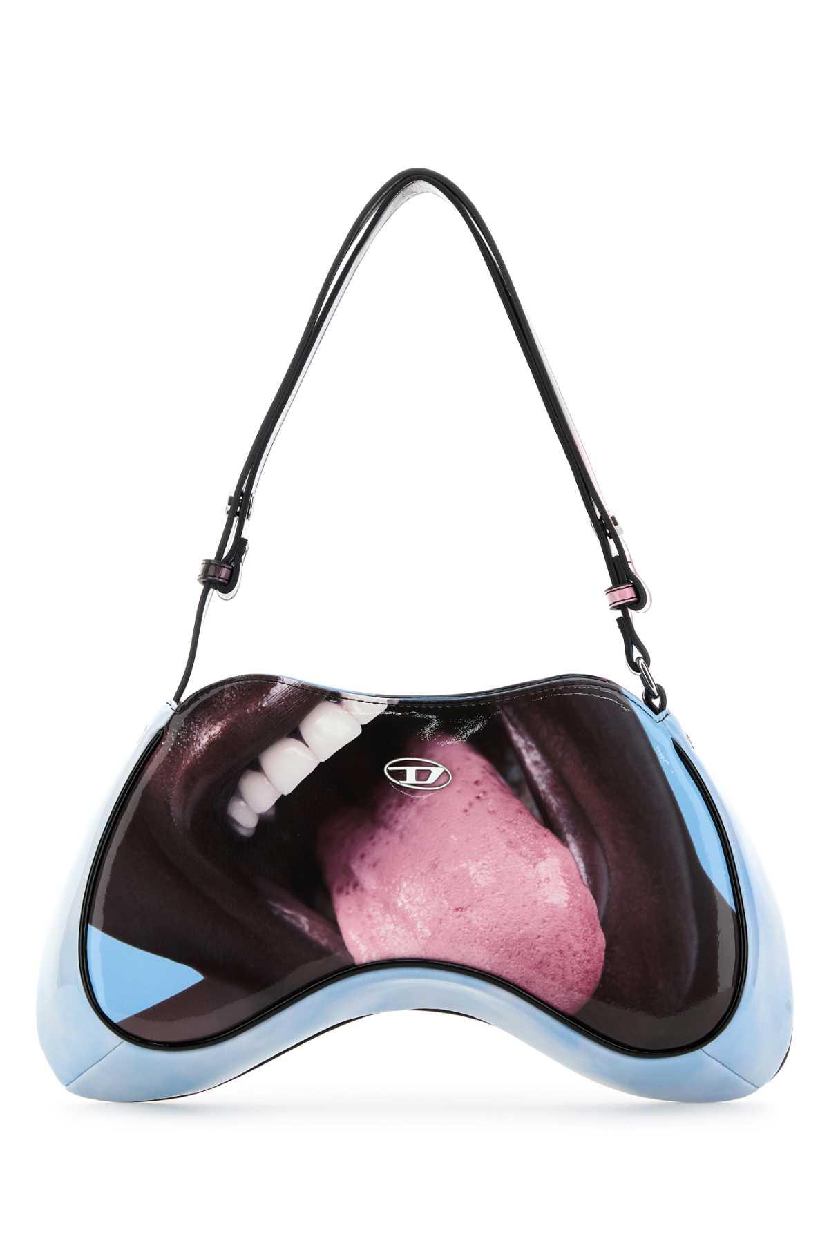 DIESEL Play Shoulder Bag in Blue | Lyst