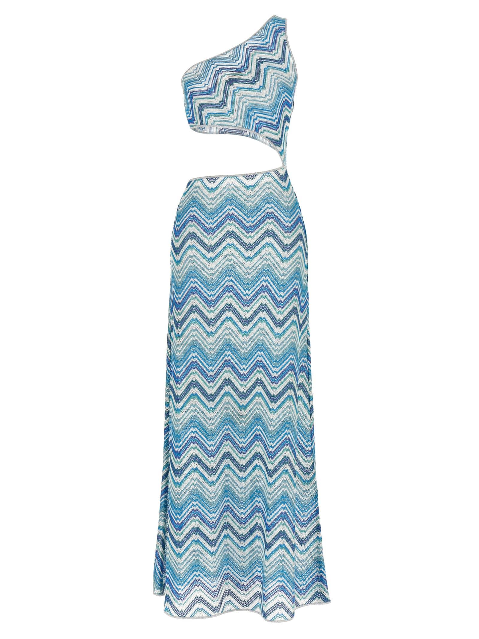 ワンピース MISSONI Cover up dress NWT Missoni Dress Cover Up Swim Asymmetric Zigzag Stripe