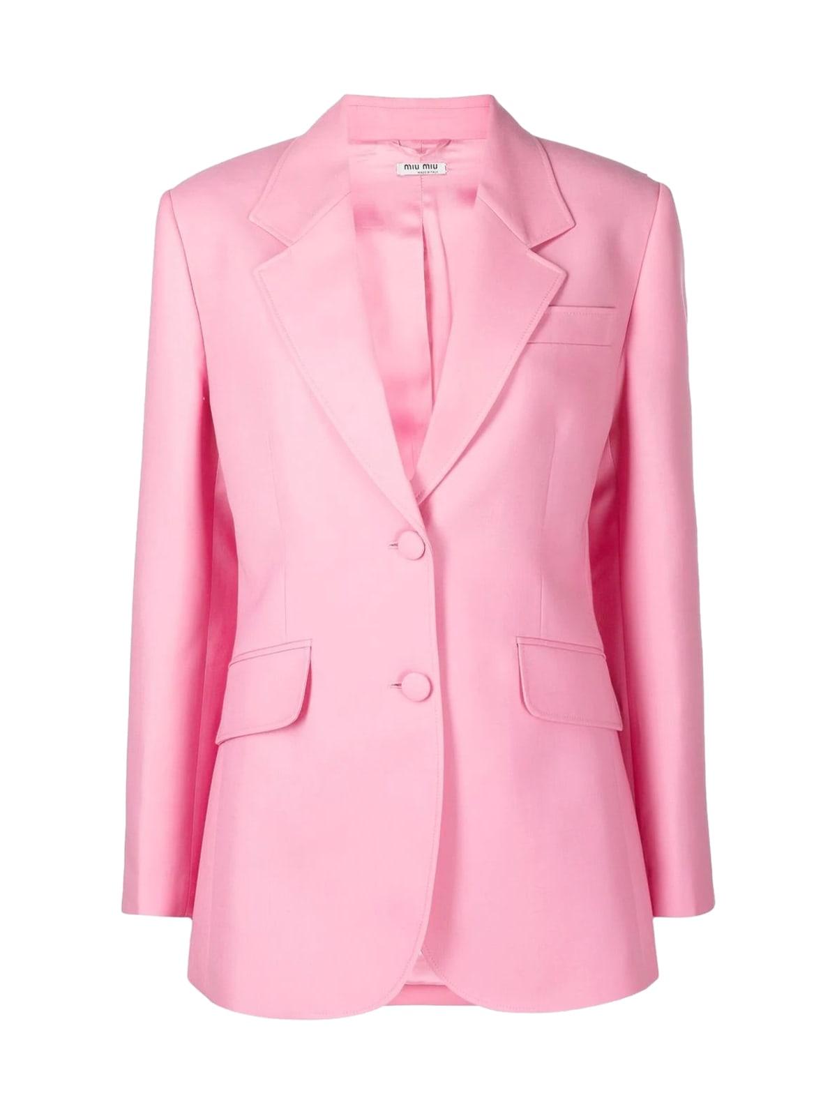 miu miu pink jacket