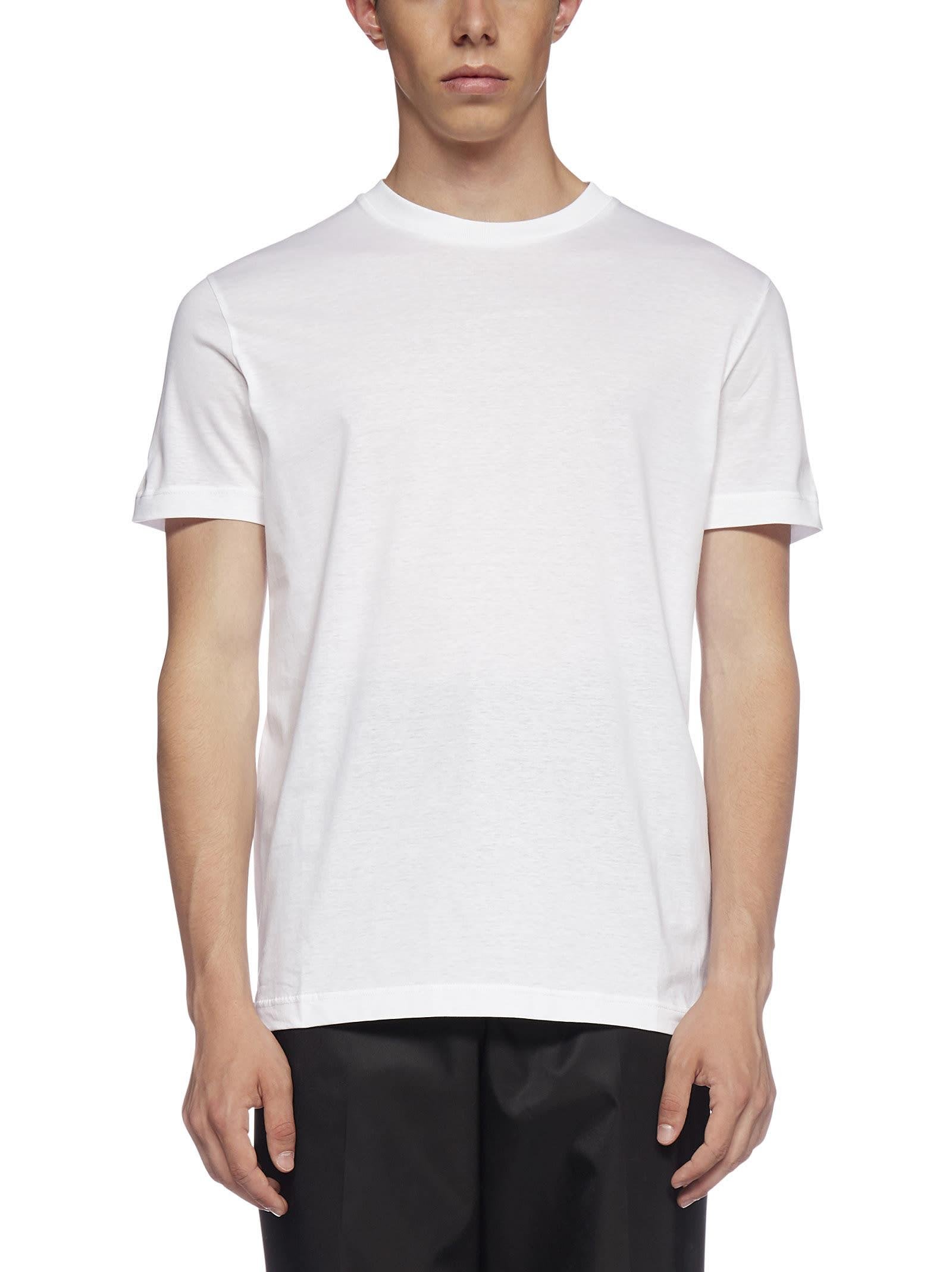 Prada T-shirt in White for Men | Lyst