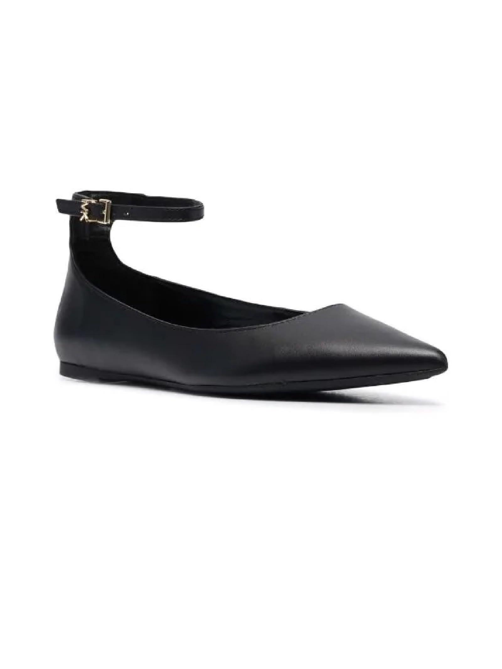 michael kors black patent leather flats