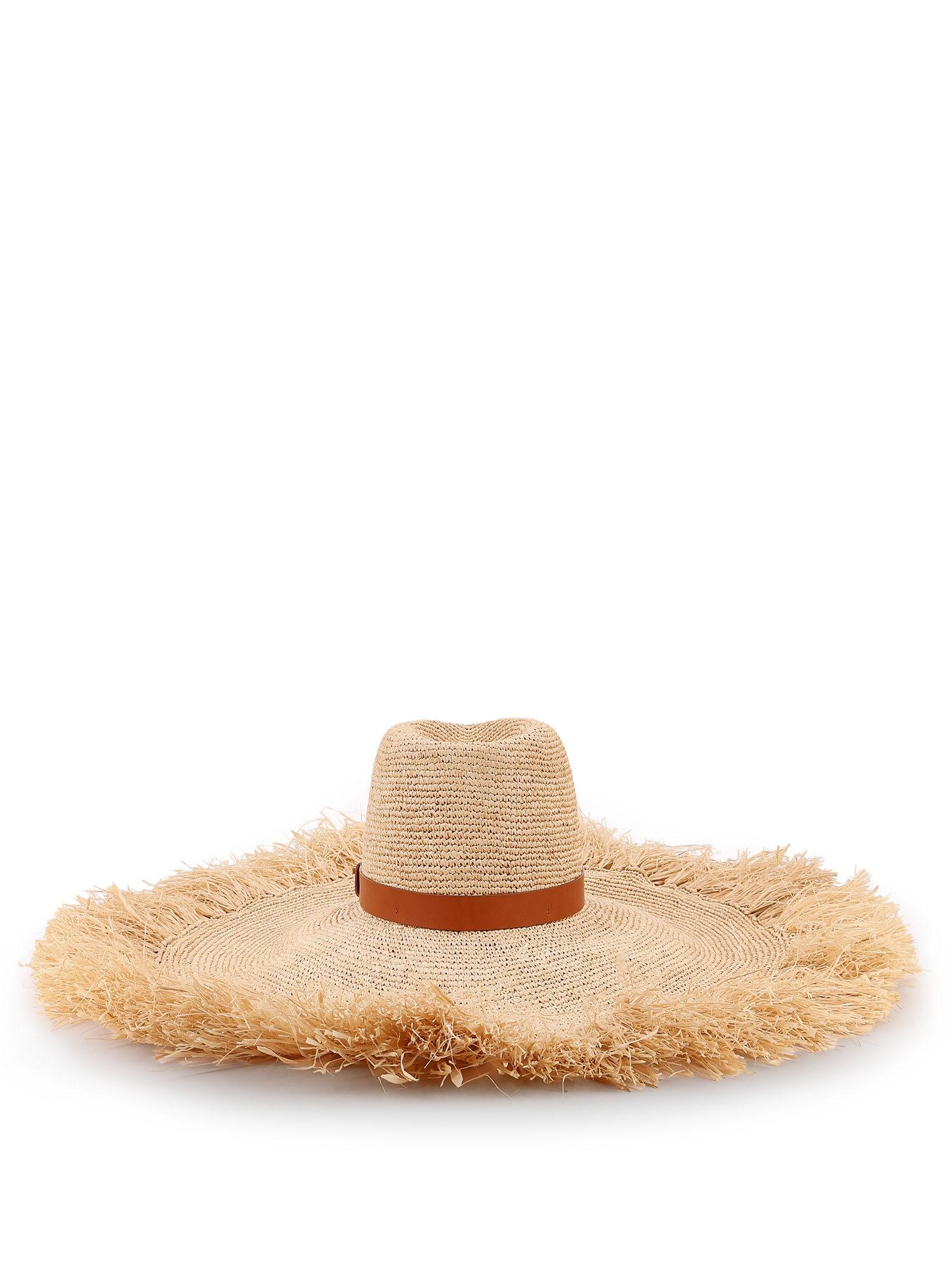 ストローハット Dsquared2 Dsquared2 Summer Lovers Natural Rafia Hat DSquared² Summer Lovers Natural Rafia Hat | Lyst
