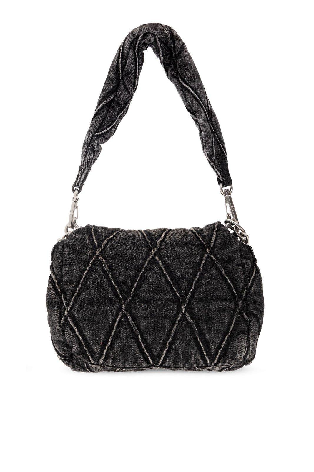 DIESEL Charm-D M-Shoulder Bag in Black | Lyst