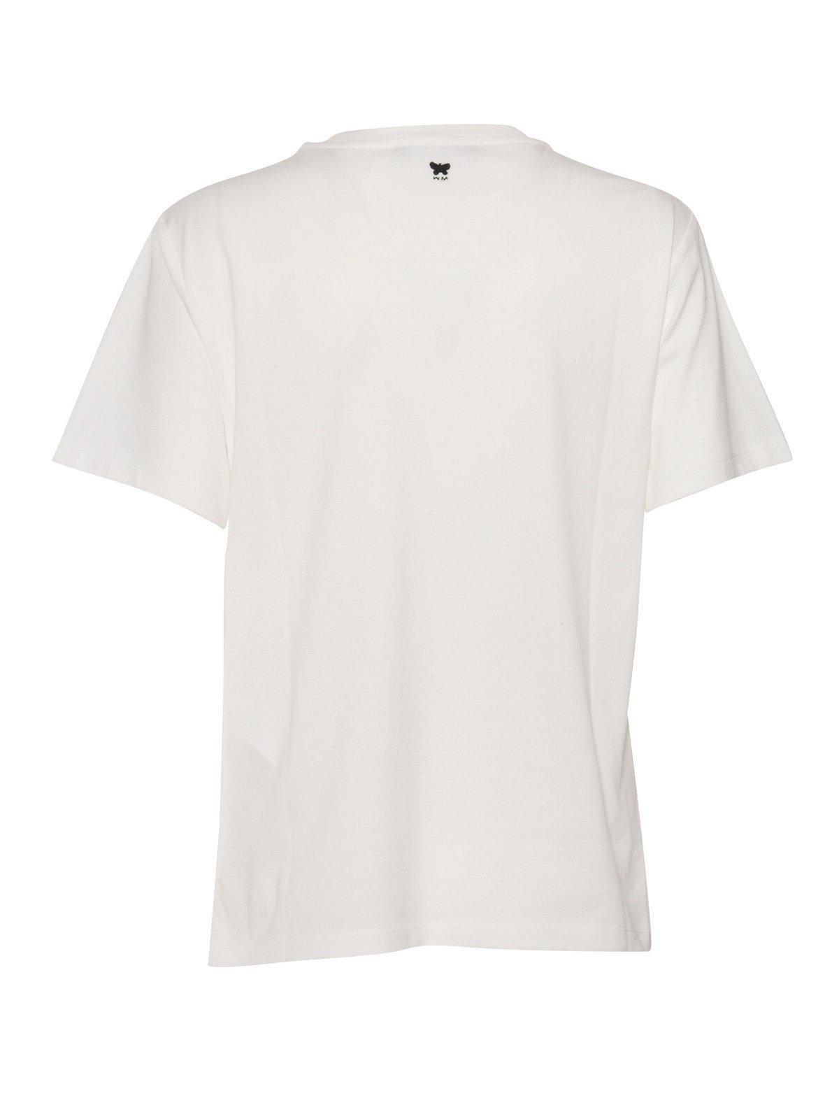 MaxMara WEEKEND 1983 Tシャツ Lサイズ MAX MARA WEEKEND】「1983」スパンコール Cabina Tシャツ