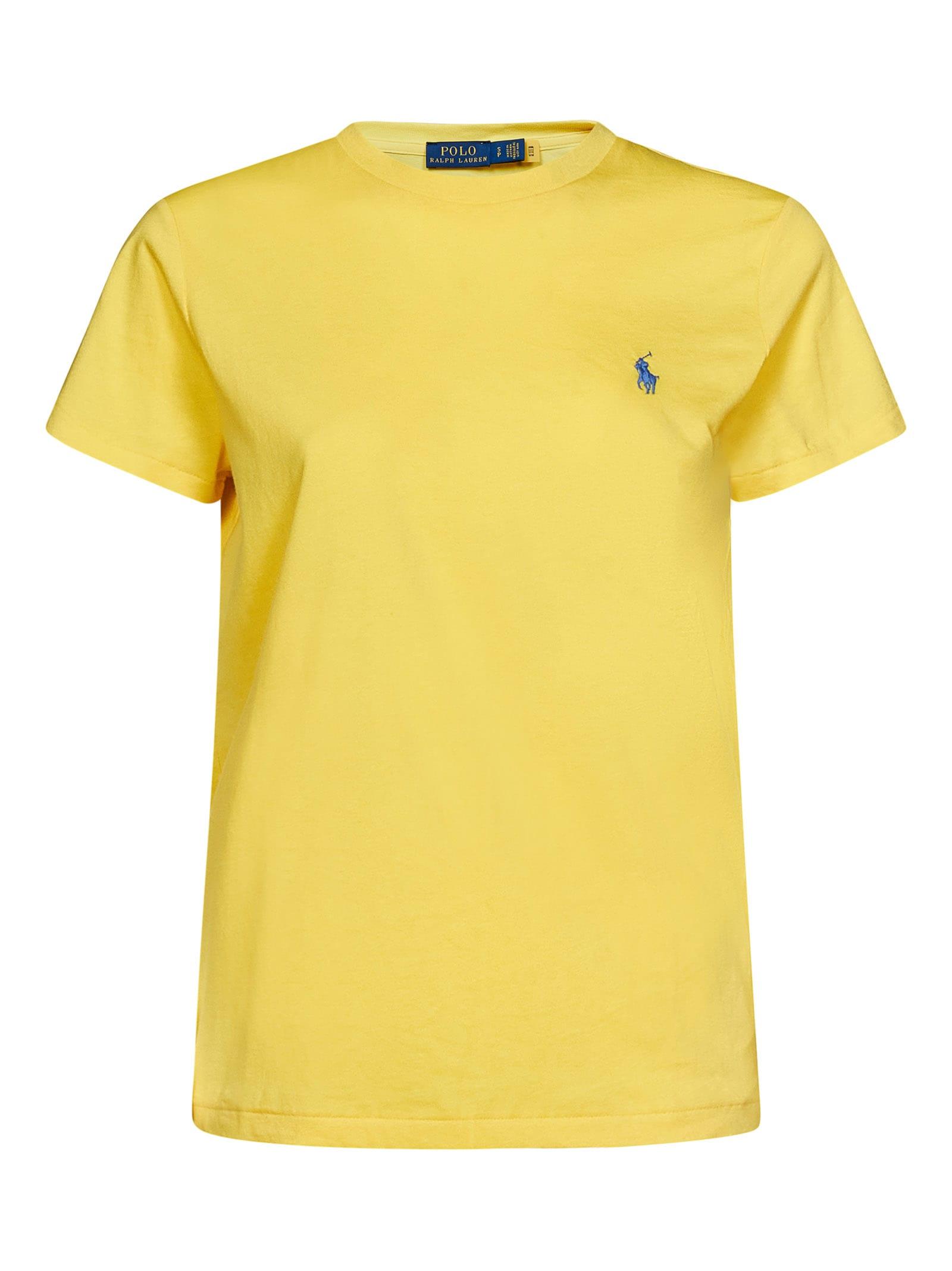 Polo Ralph Lauren T-shirt in Yellow | Lyst