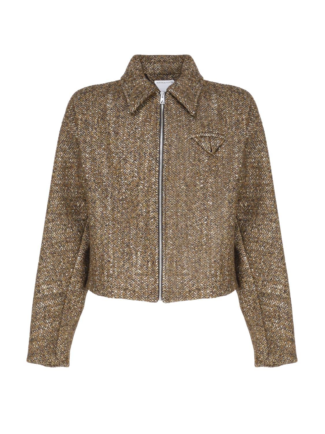Spotted trucker jacket cheap