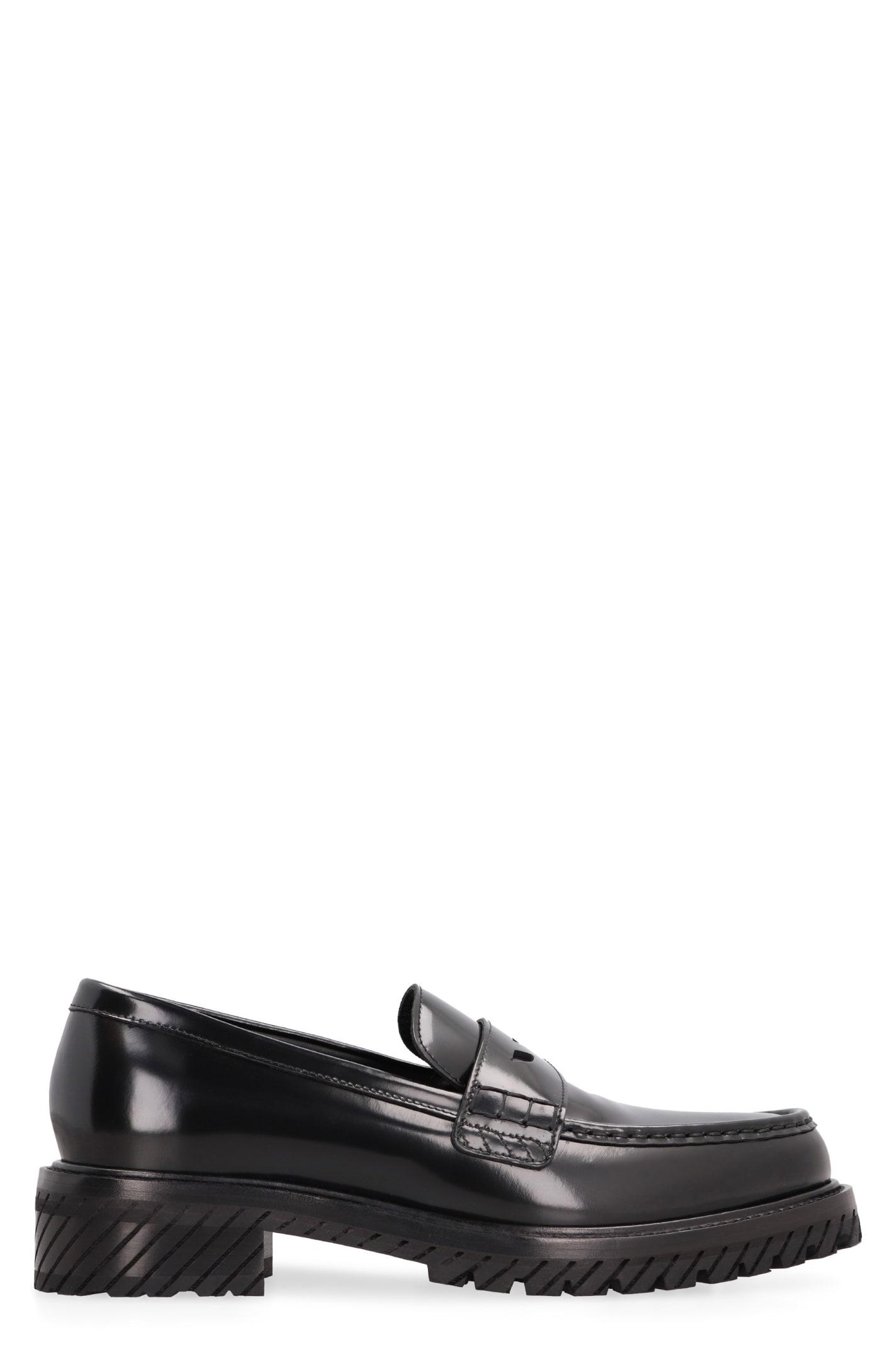 Off white shop loafers mens