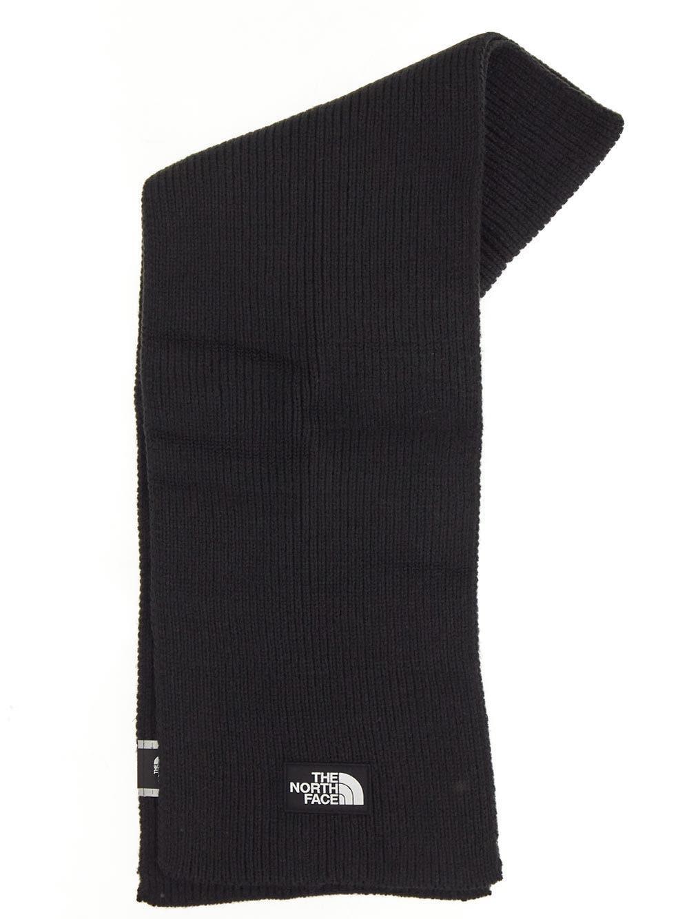 The North Face Logo Box Scarf in Black for Men | Lyst