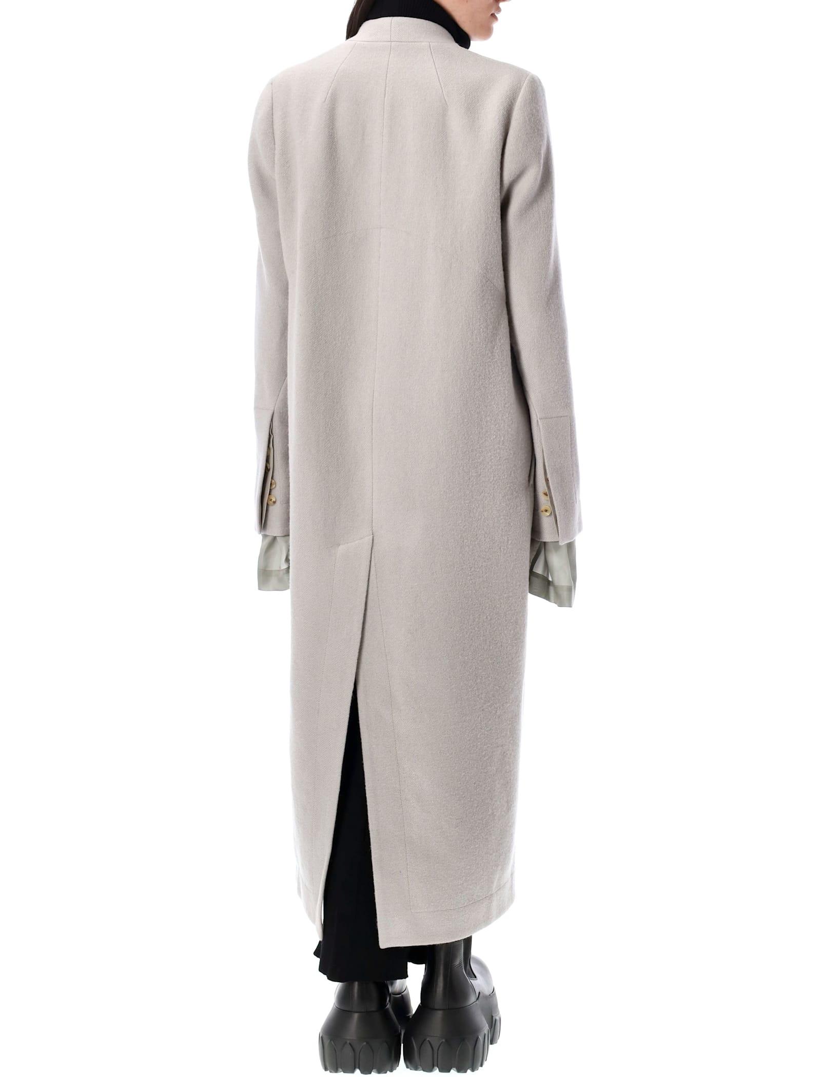 トップス Rickowens Dusulator heavy knit long coat RICK OWENS - FW06 « DUSTULATOR » Thick alpaca wool cardigan with