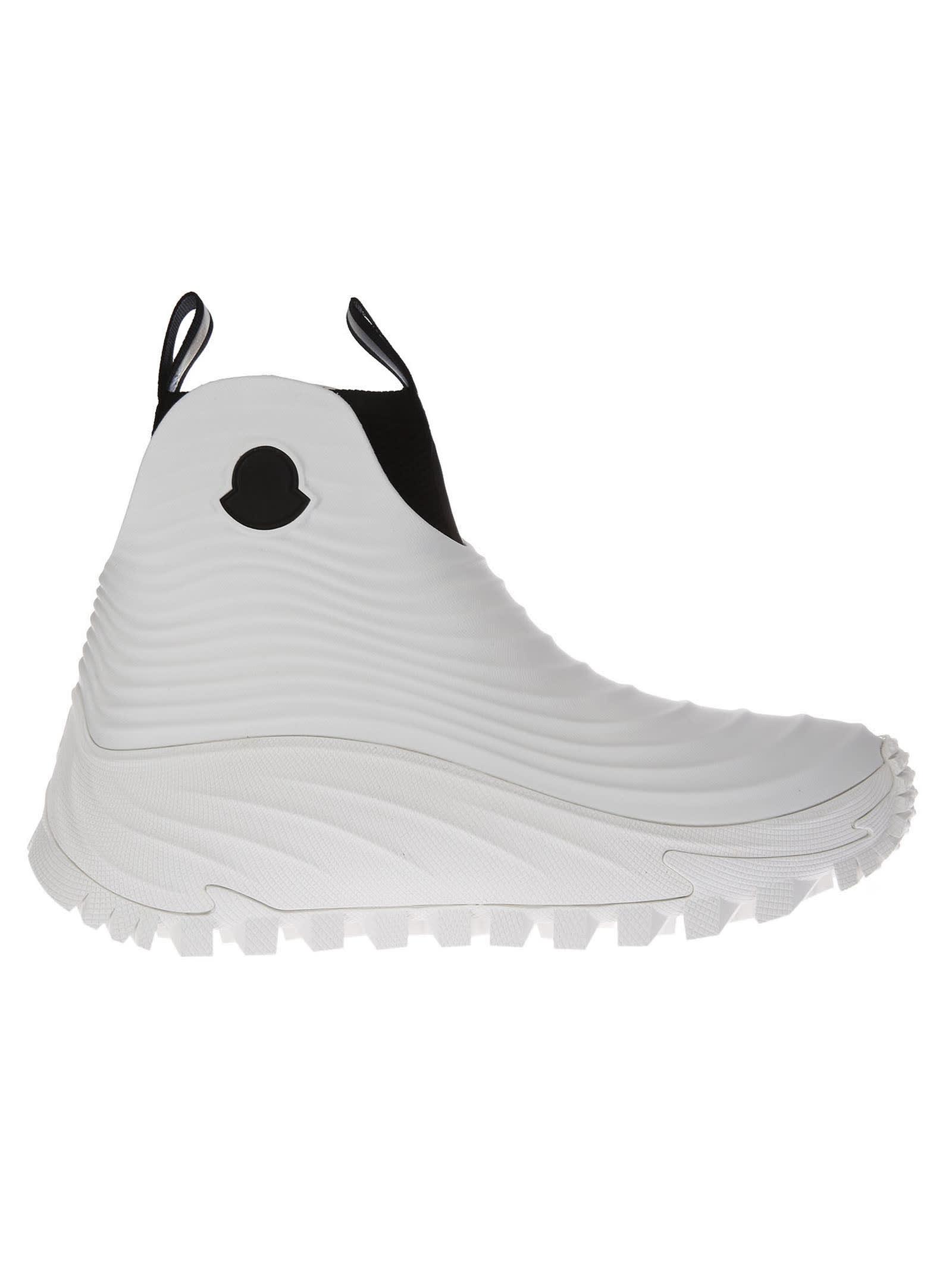 Moncler Genius Acqua High Rain Boots in White | Lyst