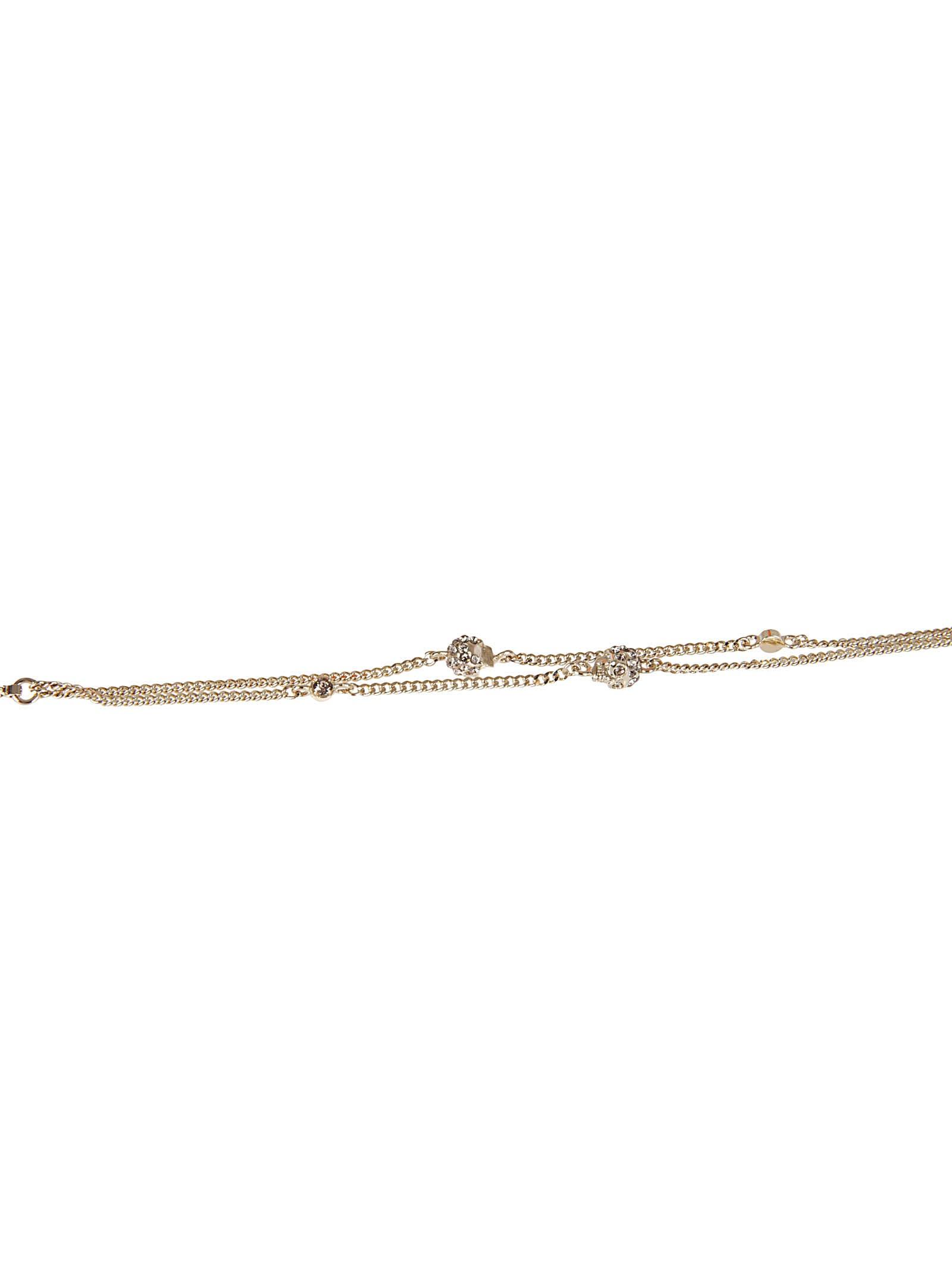 Alexander McQueen Multi Chain Necklace | Lyst