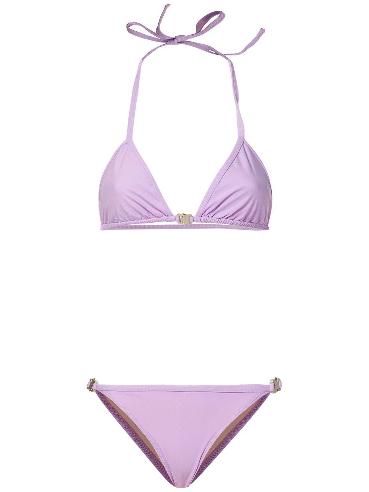 1017 ALYX 9SM Synthetic Halter-neck Draped Bikini Set in Purple | Lyst