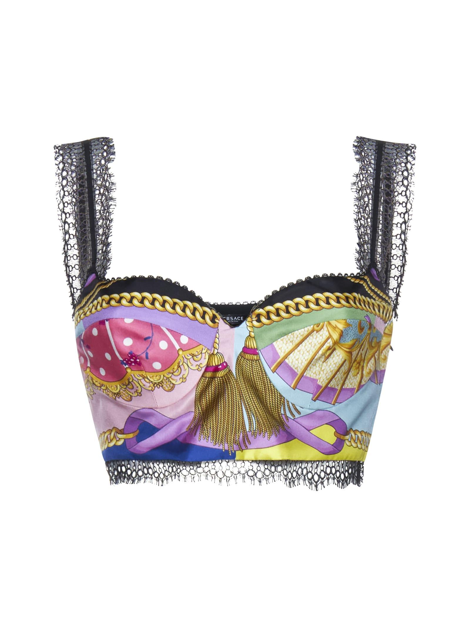 Versace Top | Lyst