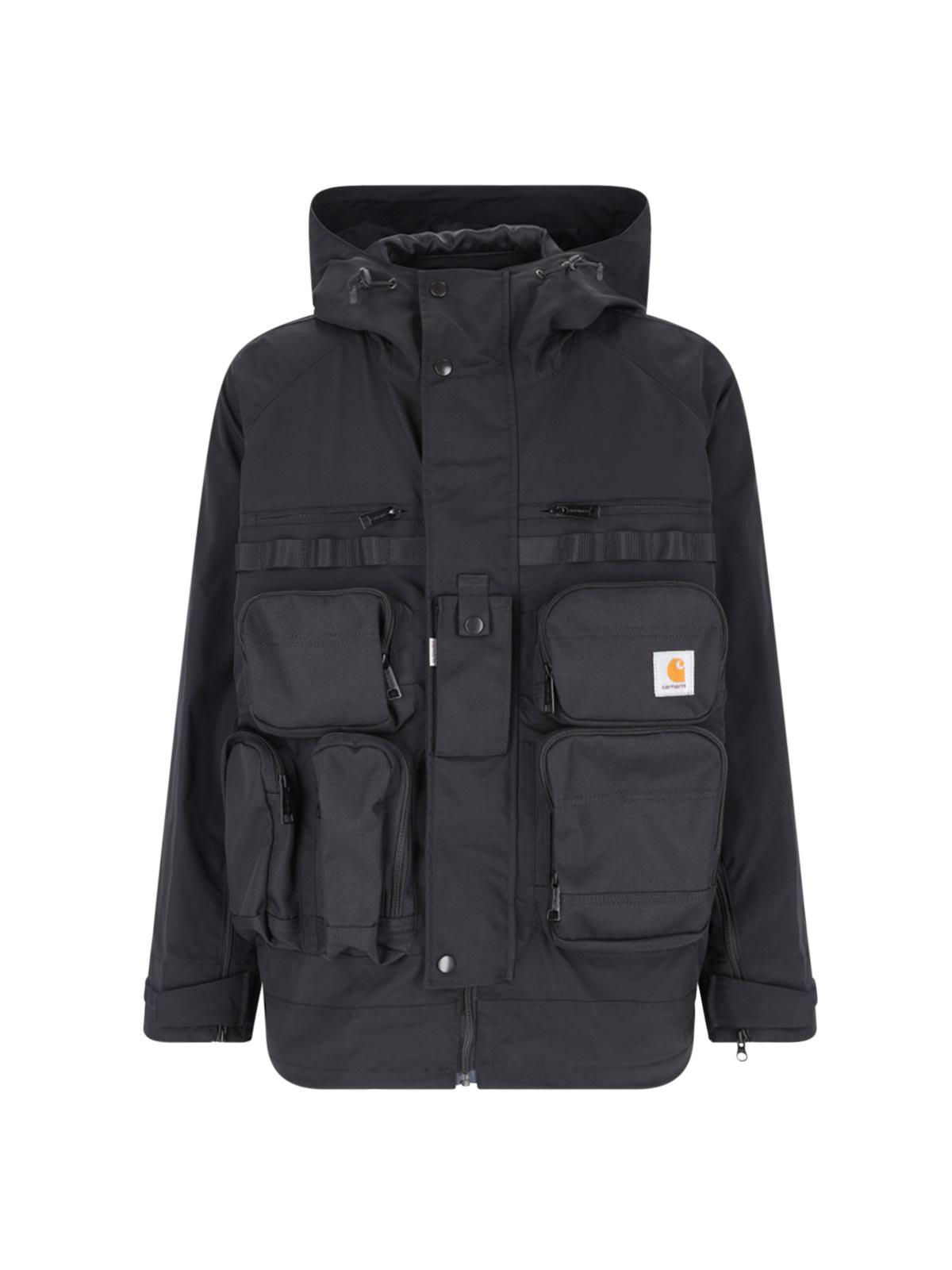 Carhartt wip shop elmwood jacket black